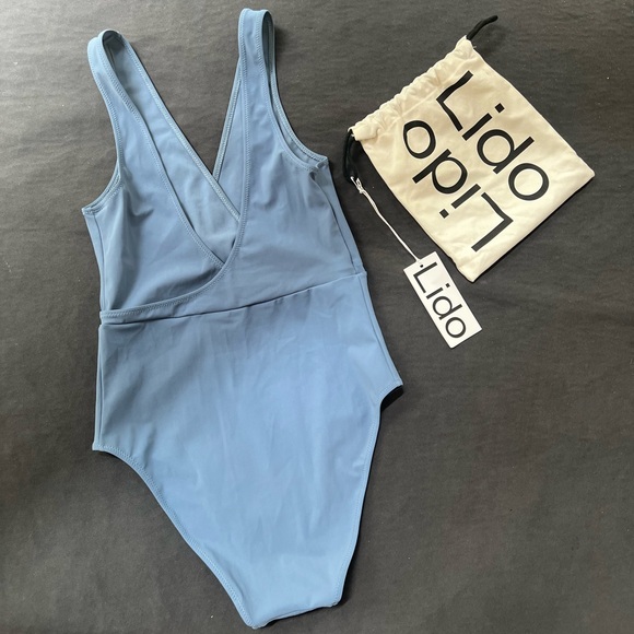 Lido Trentaquattro Blue One Piece Swimsuit Italy - 6