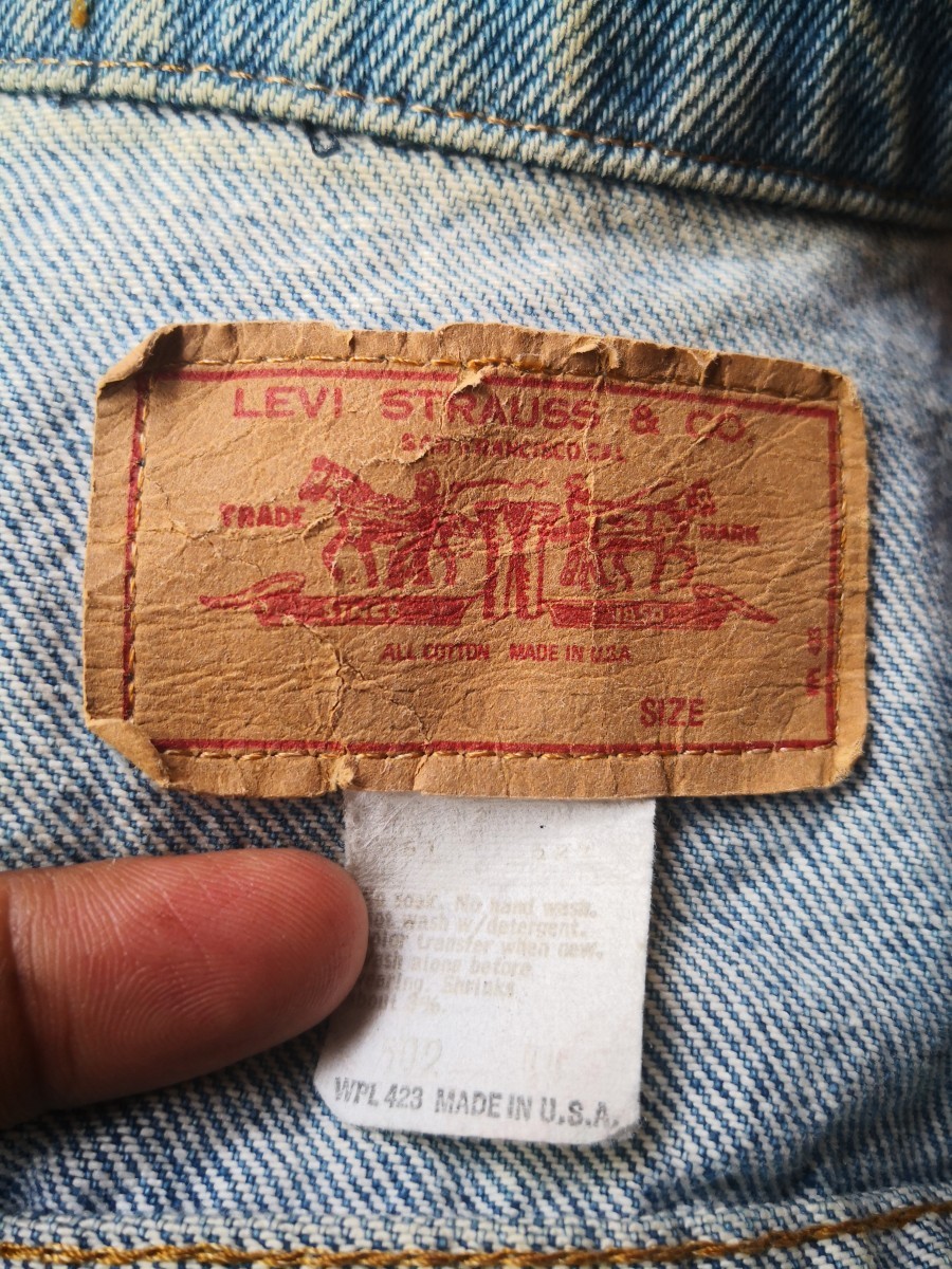 American Vintage - Vintage Levi's Denim Vest/ Jacket - 5