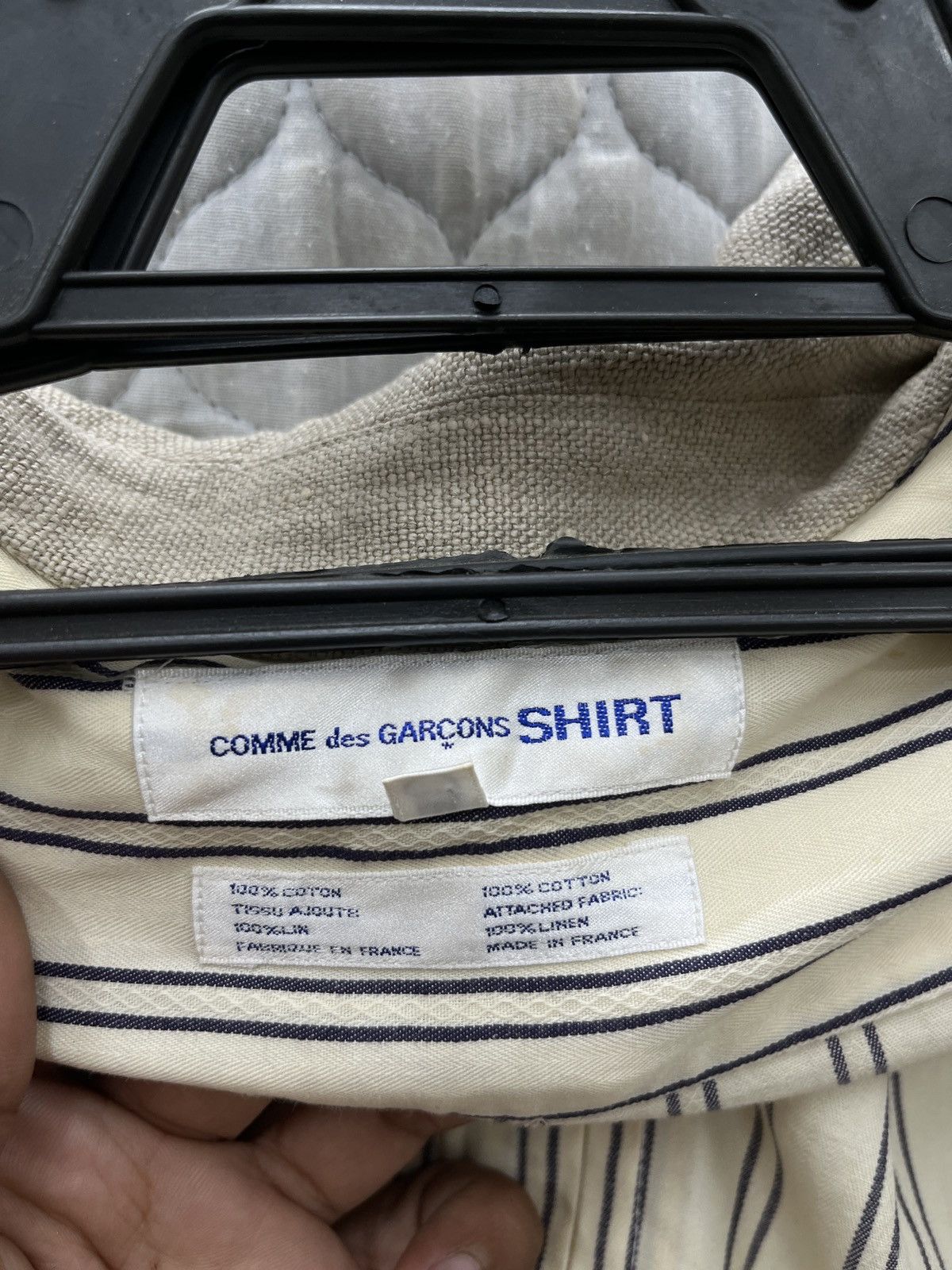 🔥🔥🔥ARCHIVE COMME DES GARCONS SHIRTS ZIPPER SHIRTS - 8