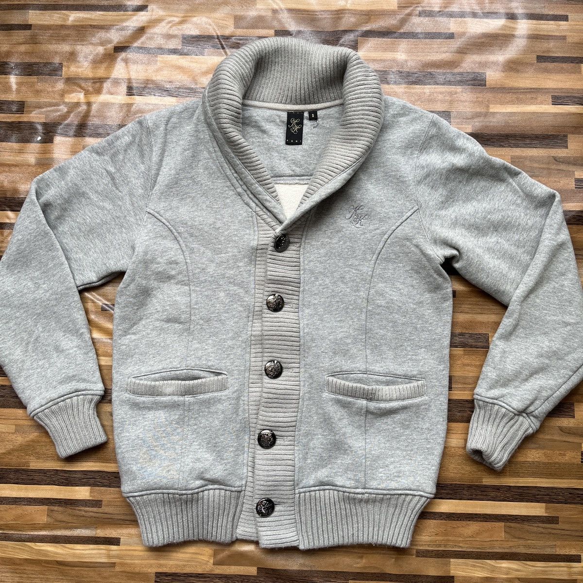 Nice Karl Kani Sweater Sweatshirt Buttons Up Japanese - 16