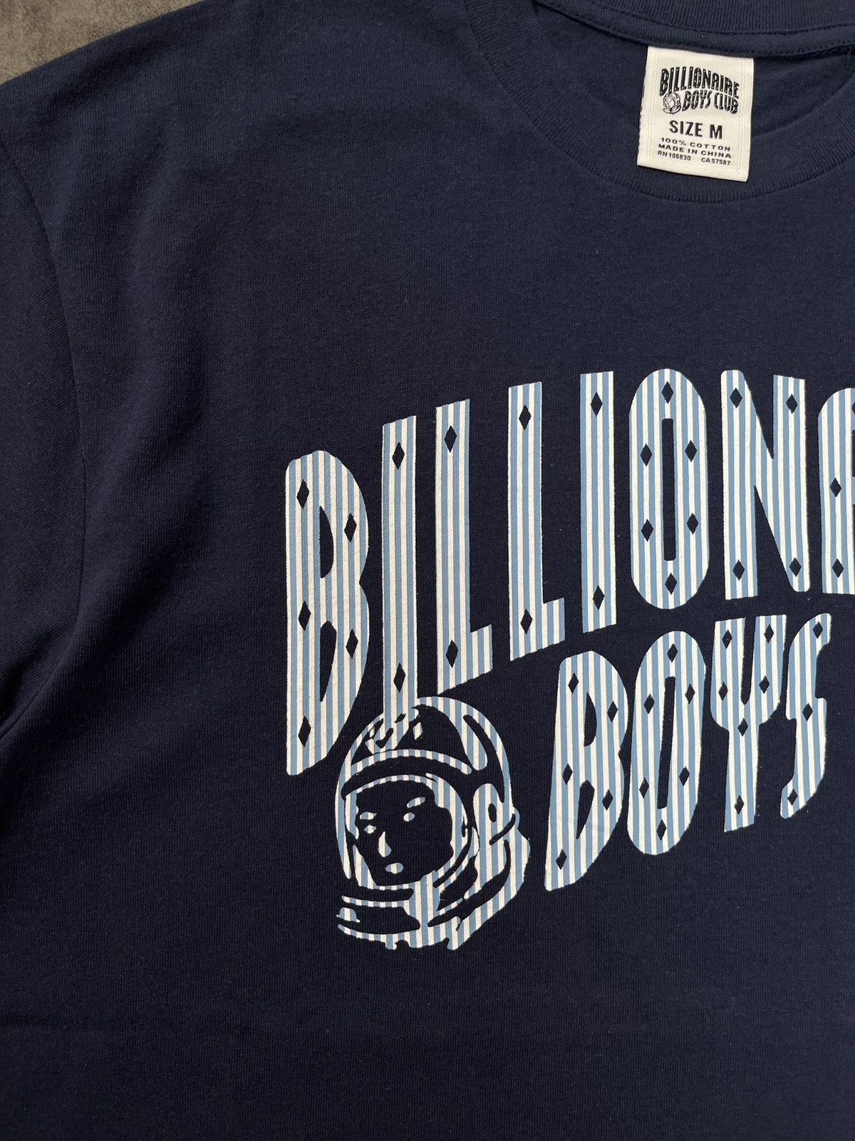 Billionaire Boys Club BBC Classic Arch Logo T-Shirt Blue M - 5