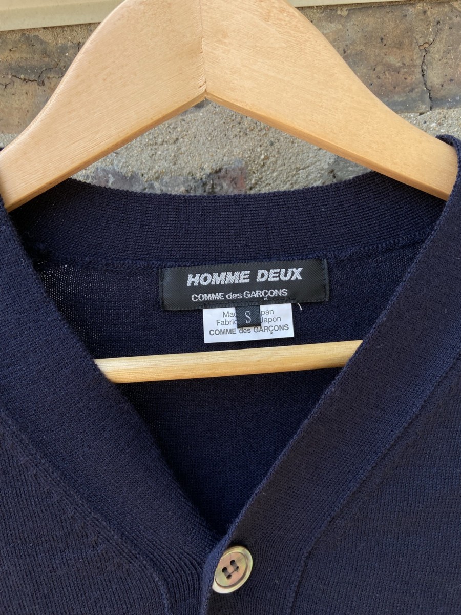 Comme des Garcons Homme Deux - Accented Full Cardigan - 2