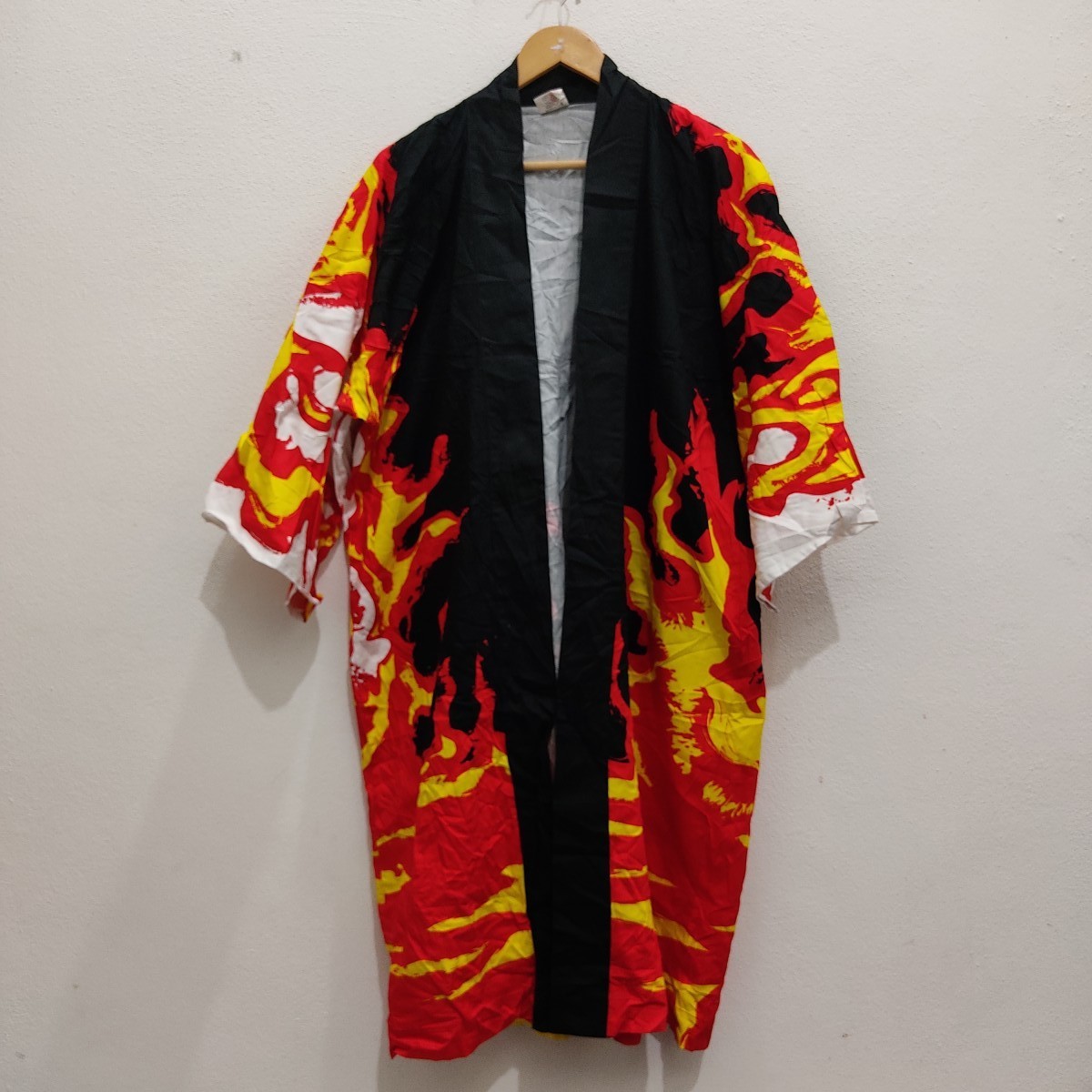 Avant Garde - Kimono Jacket Fire Flame Demon Slayer Anime Japan Overprint - 1