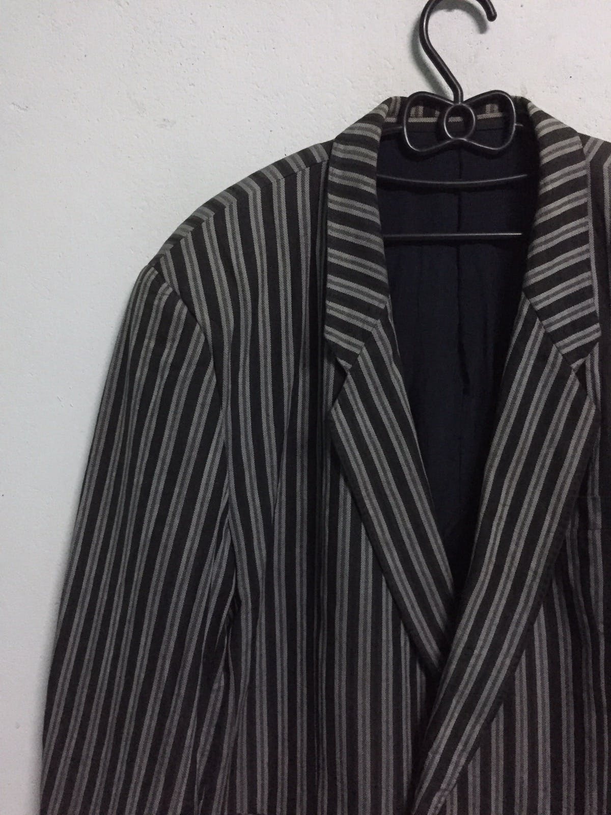 Kenzo Zebra Stripes Jacket Coat Made in Japan - 3