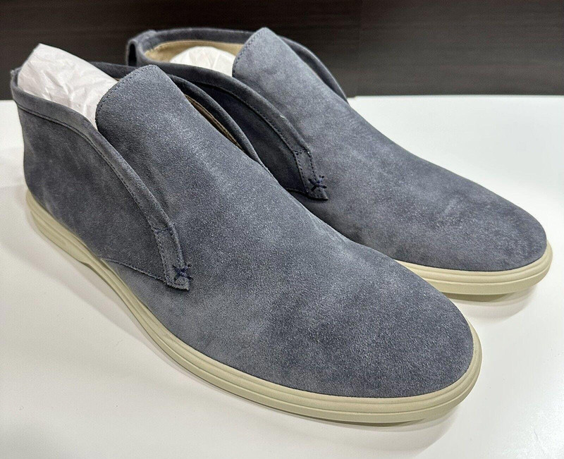 Peter Millar Crafted Slip-on Chukka Leather Suede Boots Shoes Men\'s 9.5M Peter Millar Chukka | eBay main image 3