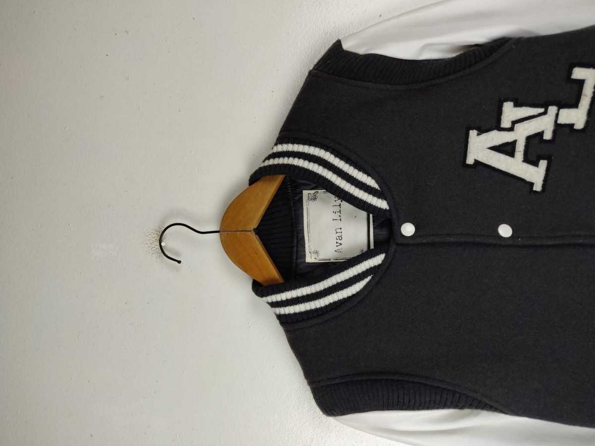 Japanese Brand - Avan Lily Japan Plain Jacket Tops Streetwear - 3