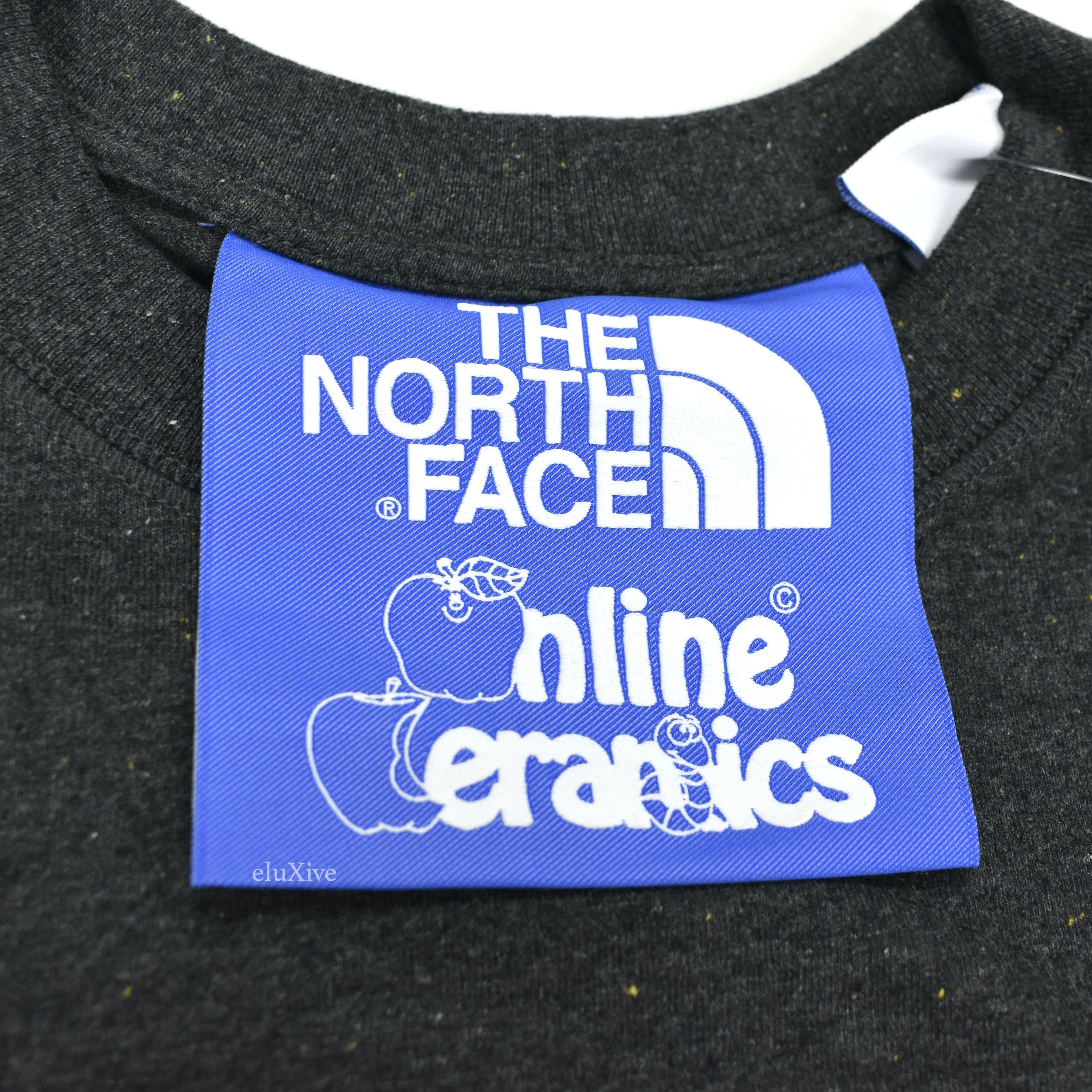 Online Ceramics The North Face Gray Jacket Logo T-Shirt - 4