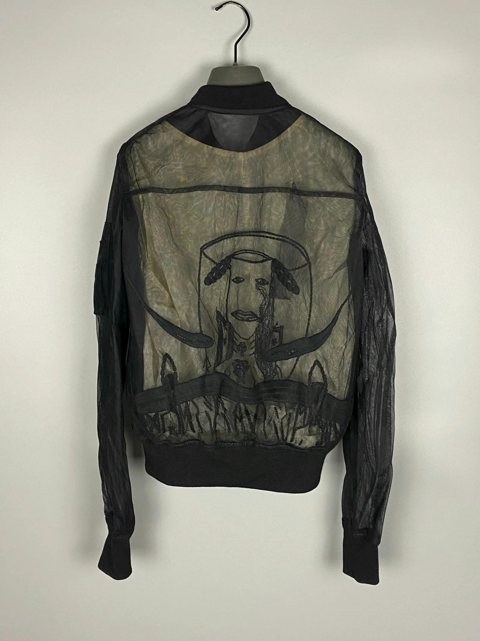 Rick Owens Rick Owens Faun 2015 Embroidered Bomber | andrewyooo | REVERSIBLE