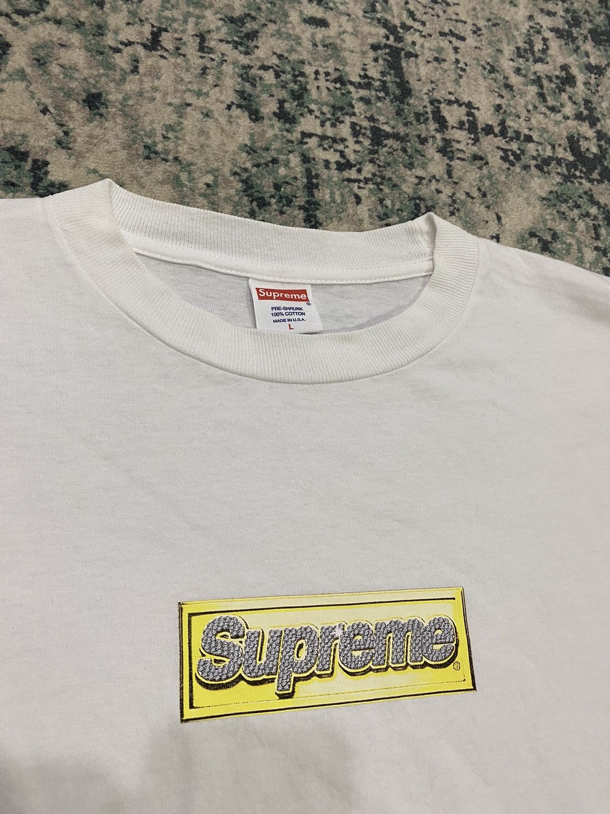 Supreme S/S13 Bling Box Logo T-Shirt OG - 7