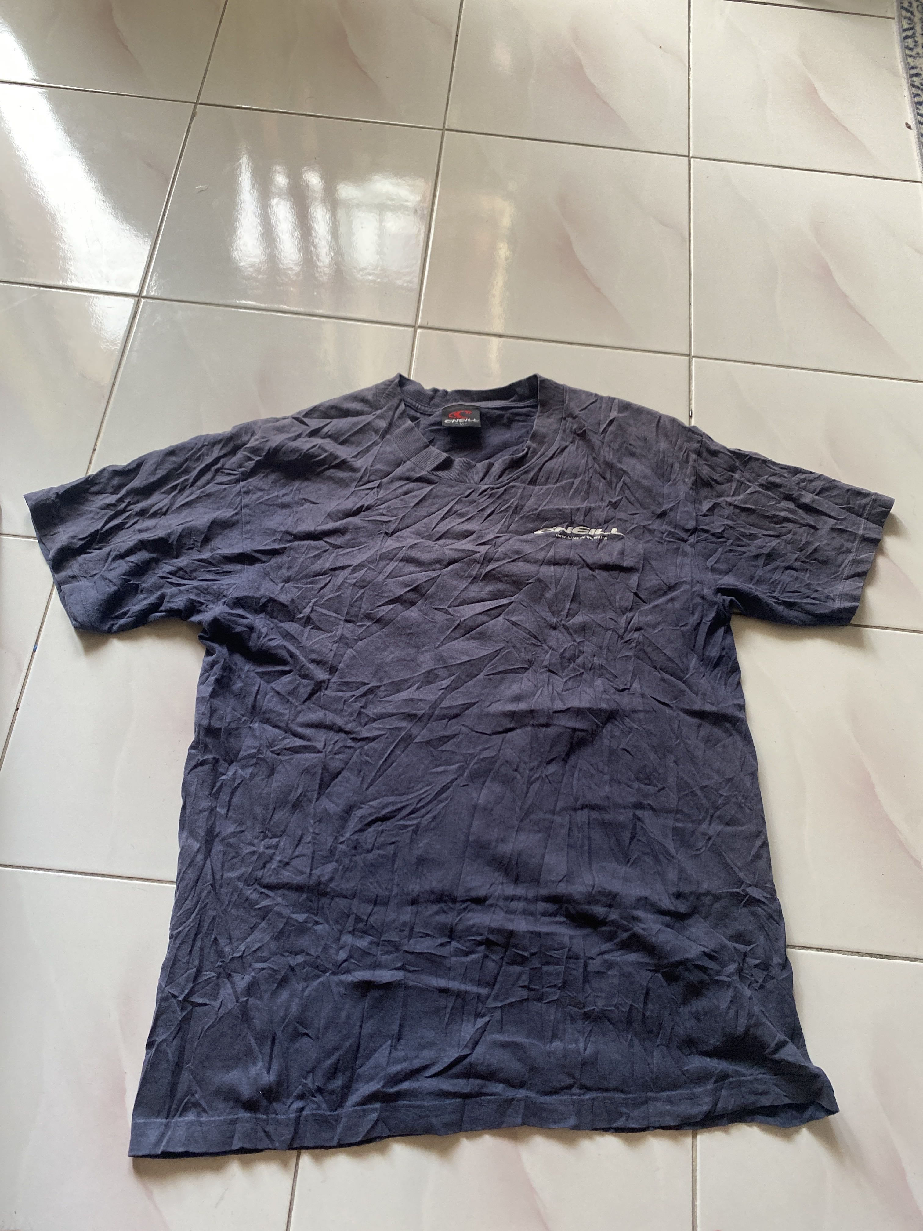 O’Neill Vintage Floral Logo Graphic Tee – “First Name in the Water” – Size M - 5