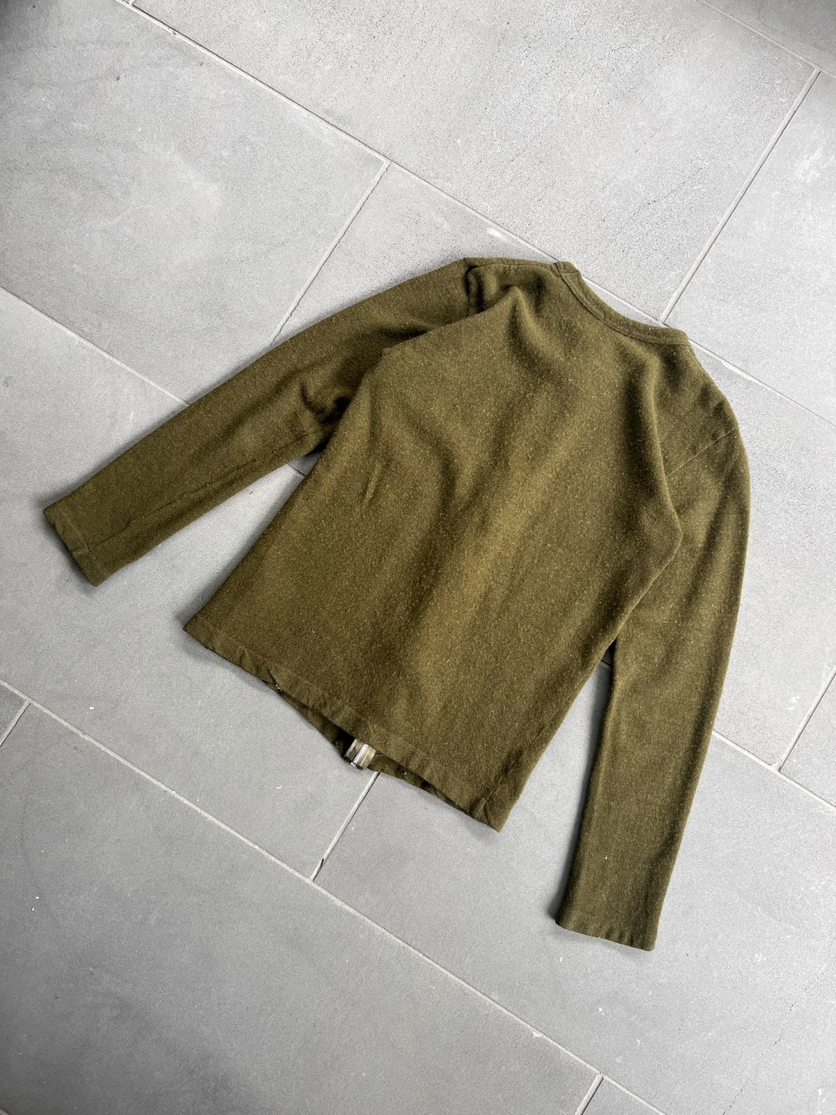 Comme des Garcons Homme Plus AD2001 Split Logo Cardigan