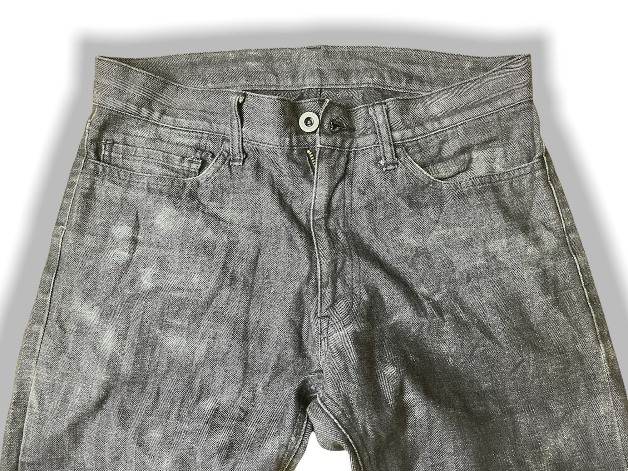 Japanese Brand - Distressed EDGE RUPERT Flare Denim Jeans HISTERIC STYLE - 6