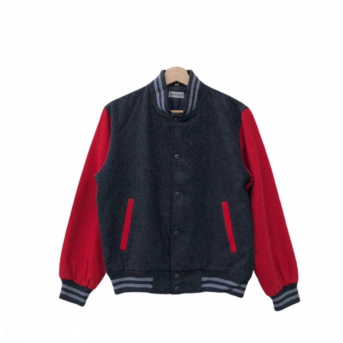 Japanese Brand - VARSITY JACKET BEGUL RARE DESIGN - 1