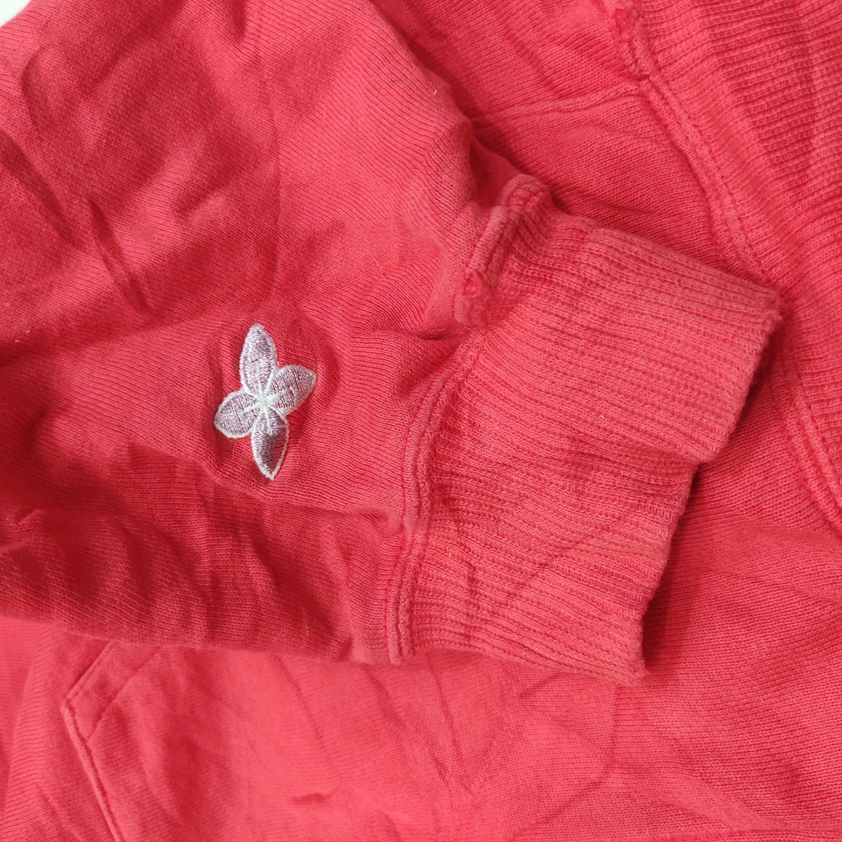 Rusty - Beach Surf Wear Style Red Hoodie Sweatshirt - 6
