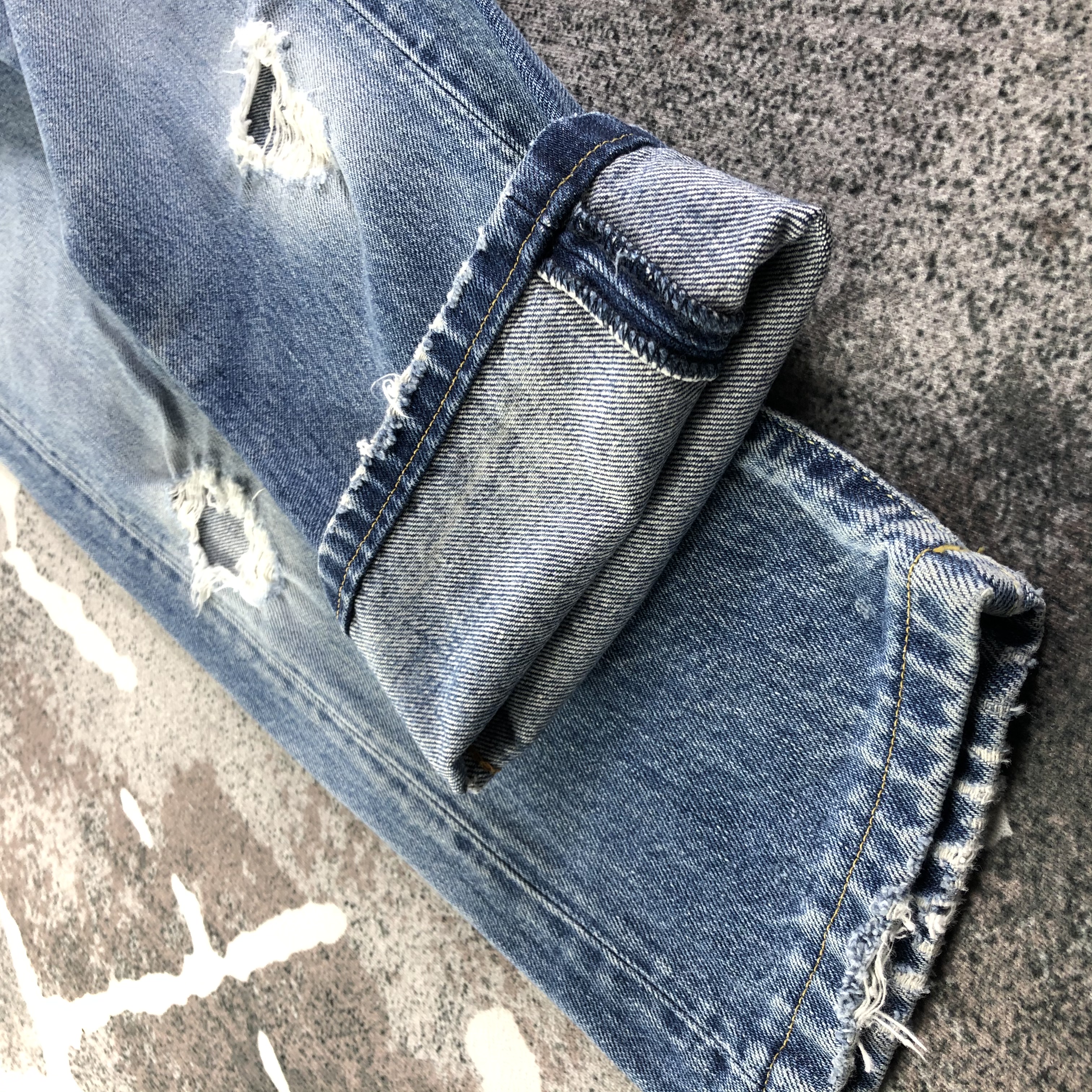 Vintage Diesel Jeans Distressed Denim KJ2342 - 8