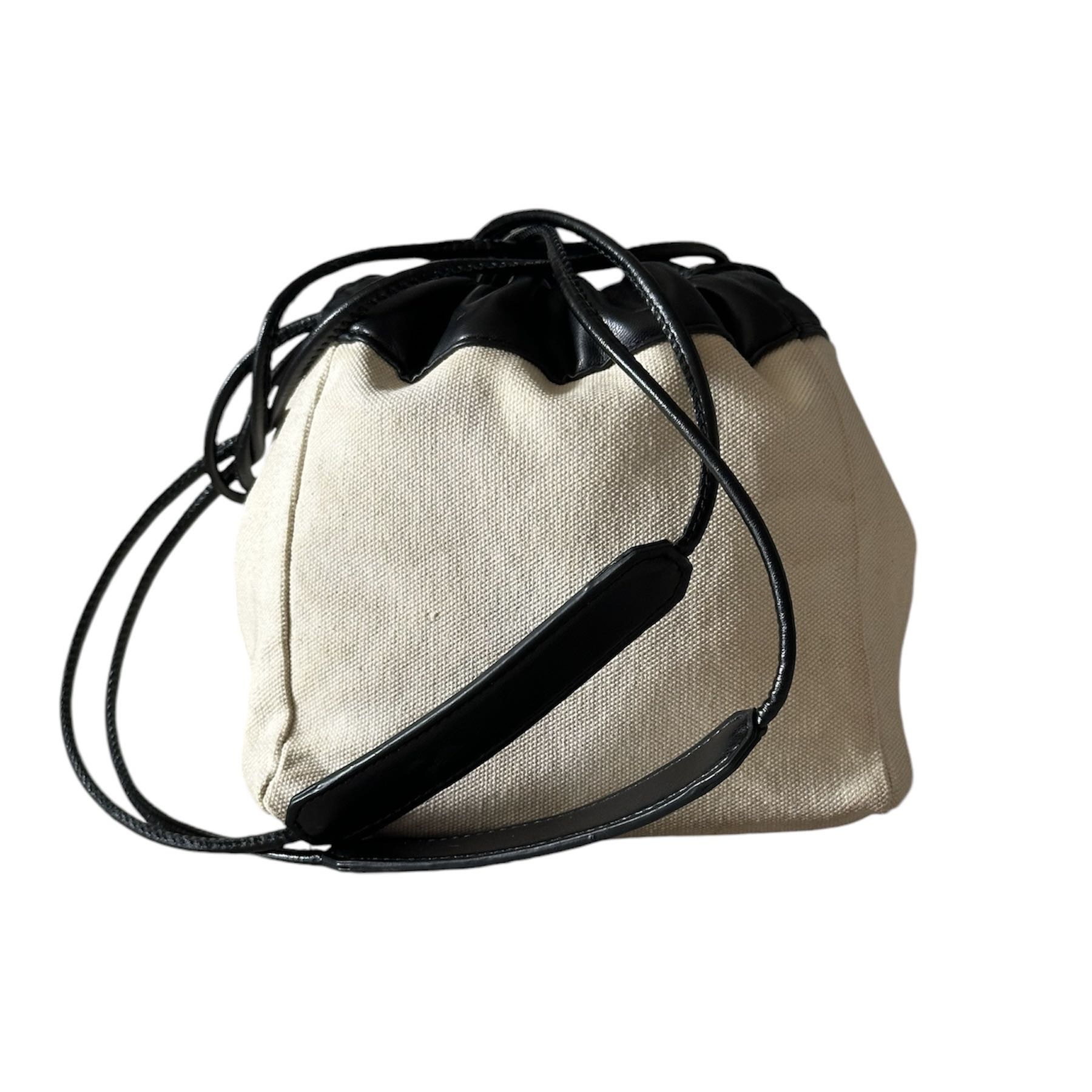 🔥 Jil Sander Off White Dumpling Drawstring Bag - 6