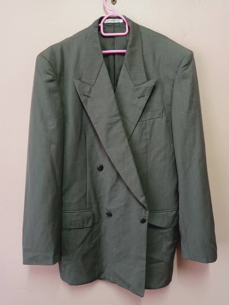 Rare Givenchy Green Blazer Jacket - 3