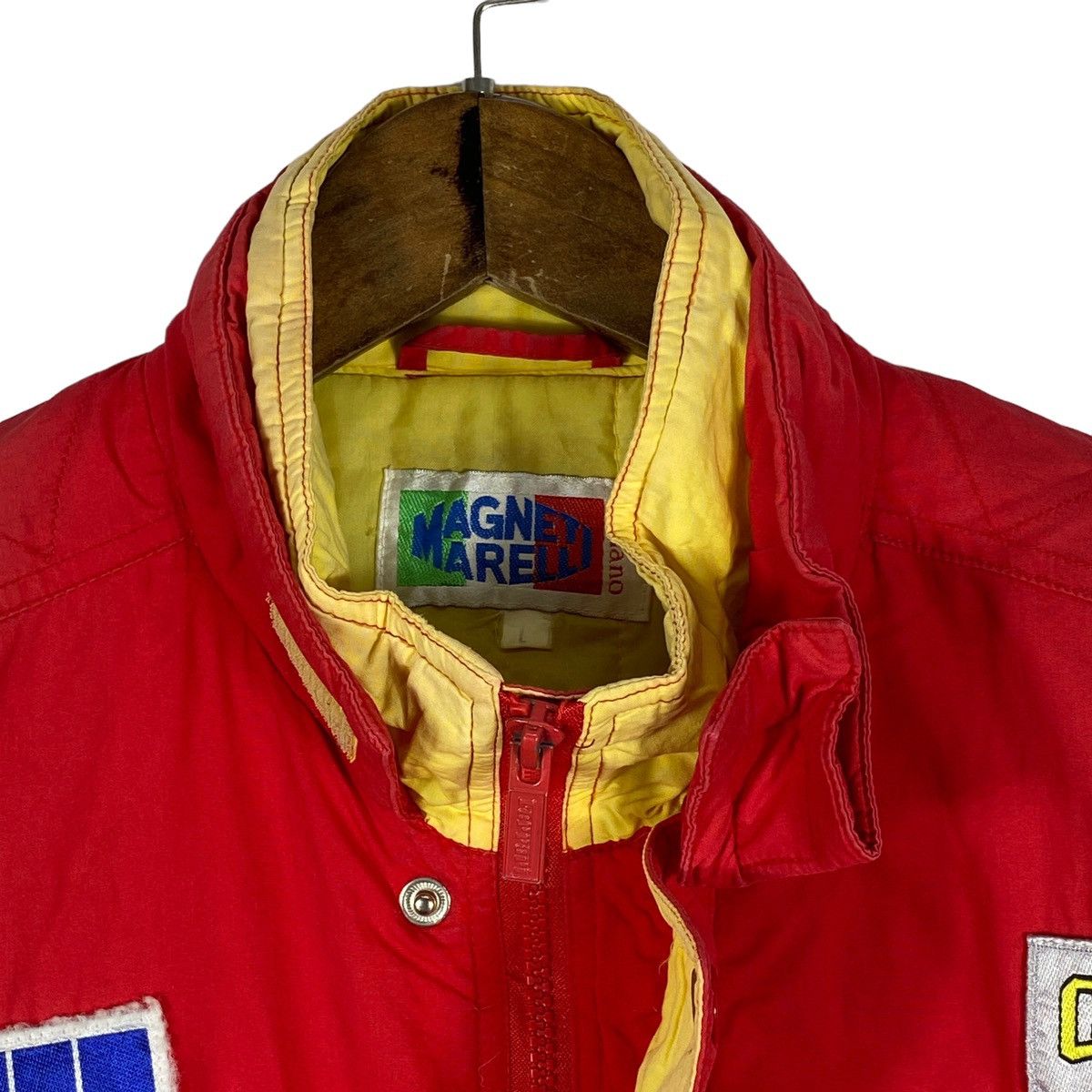 Vintage 90s Magneti Marelli Ferrari Bomber Jacket - 11