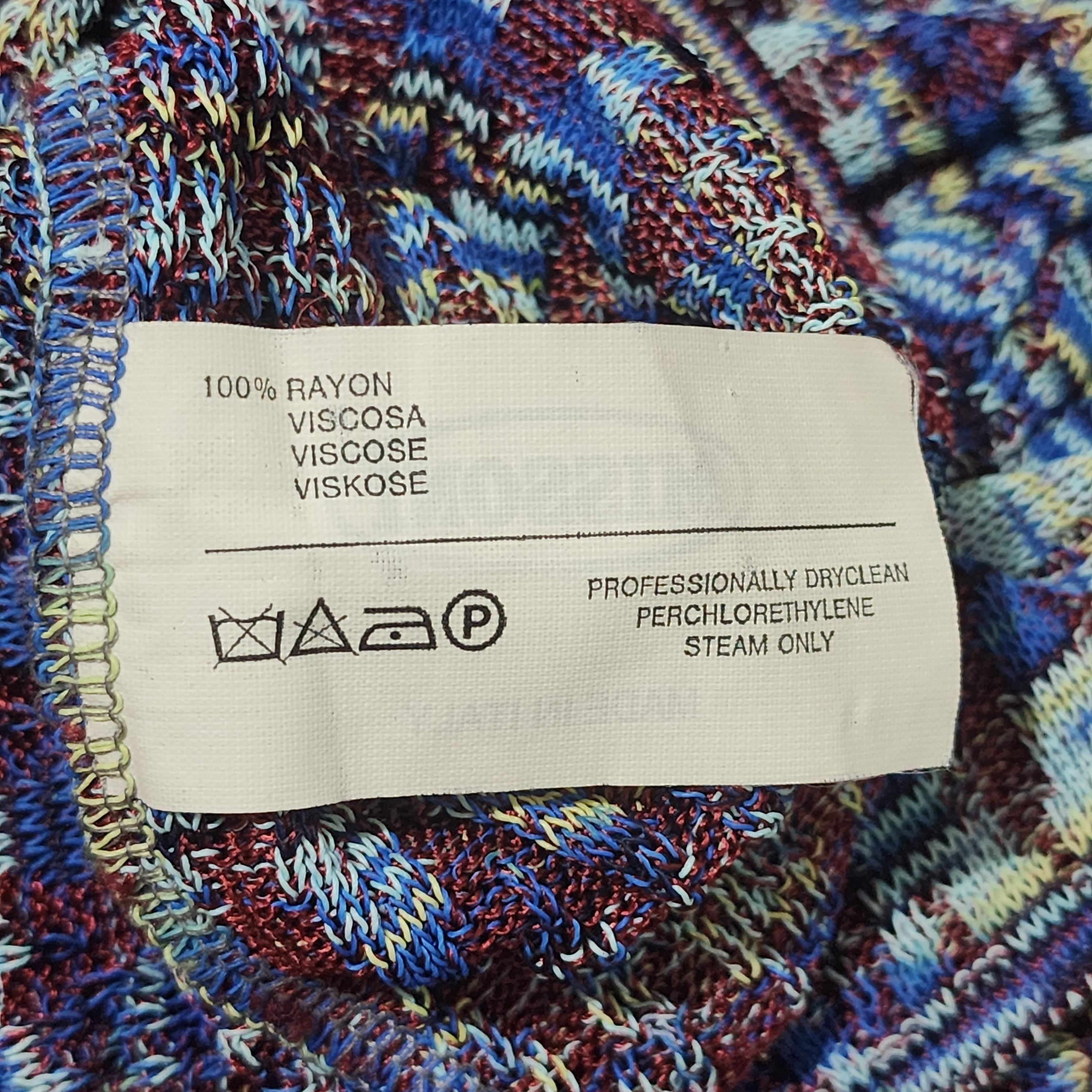 Missoni - Zigzag Knit Multicolor Cardigan - 6