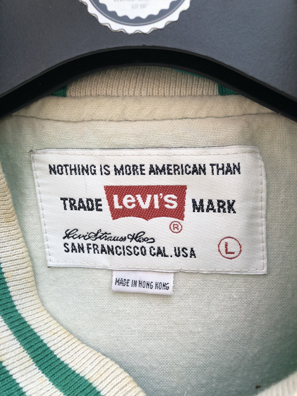 Vintage - Vintage 90's Levi's Varsity Jacket Promote Levi's 501 - 11