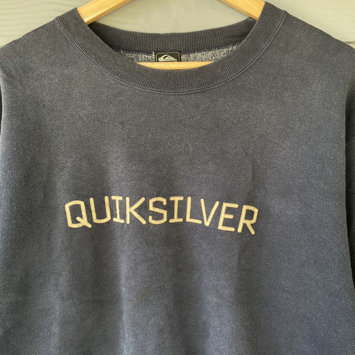 Vintage Quicksilver Big Logo Sweatshirt Made in Japan - 4