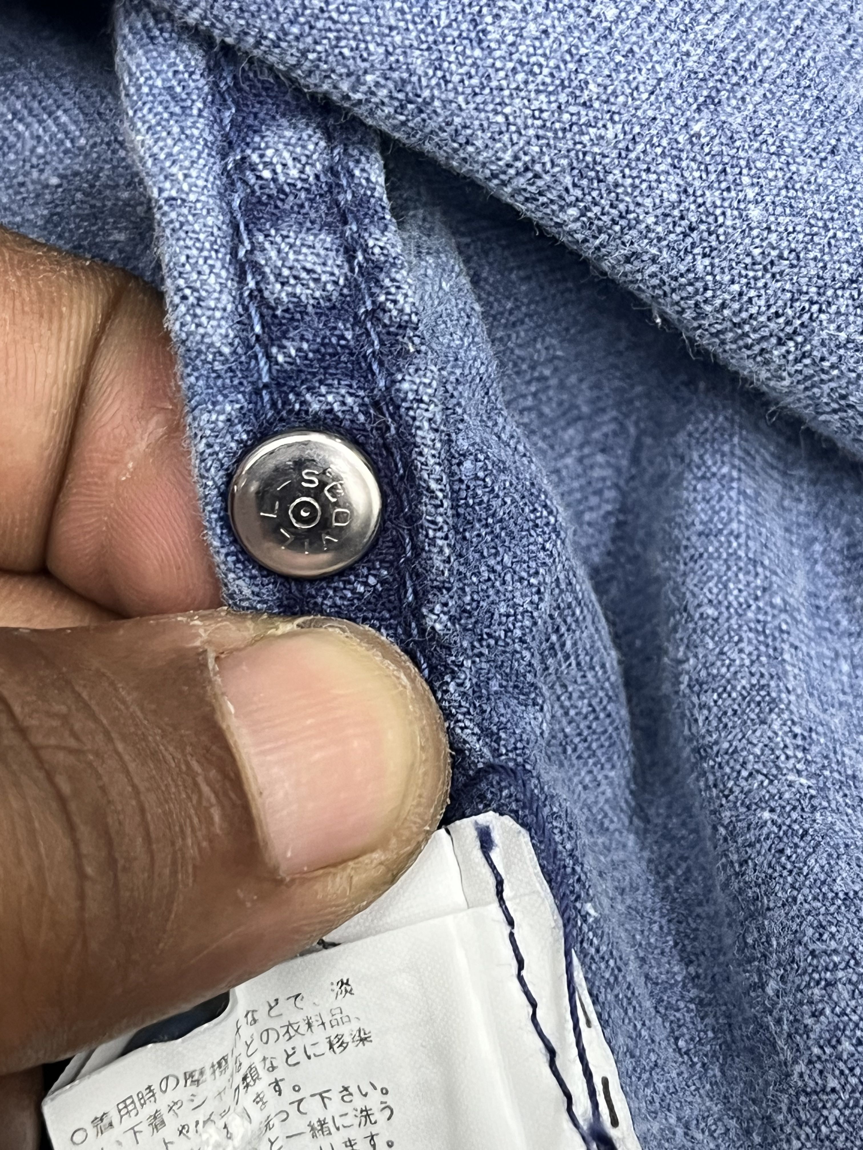VTG ISSEY MIYAKE HAI SPORTING GEAR ANORAK DENIM - 8