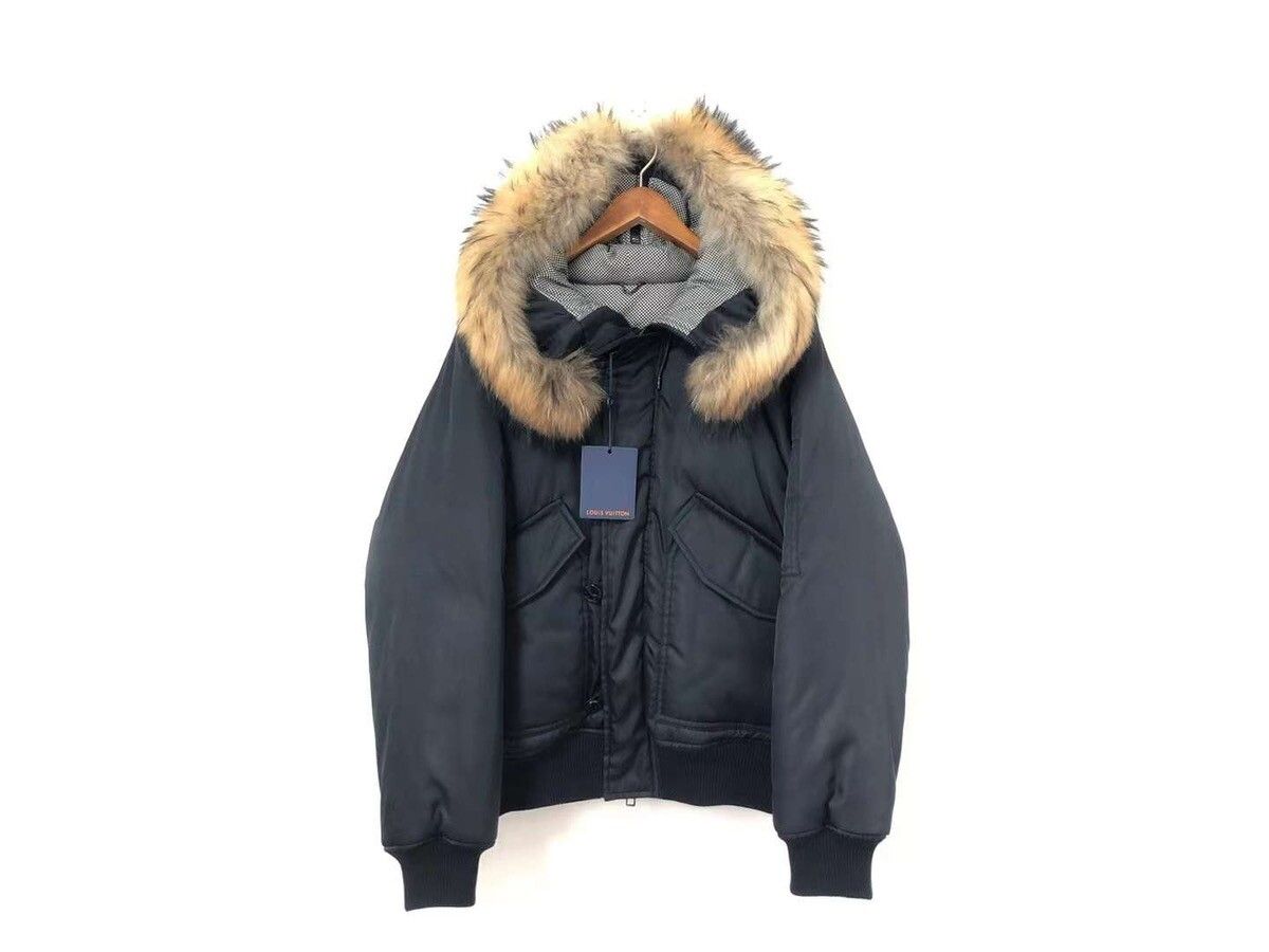 Mountain aviator blouson fur hood jacket - 2
