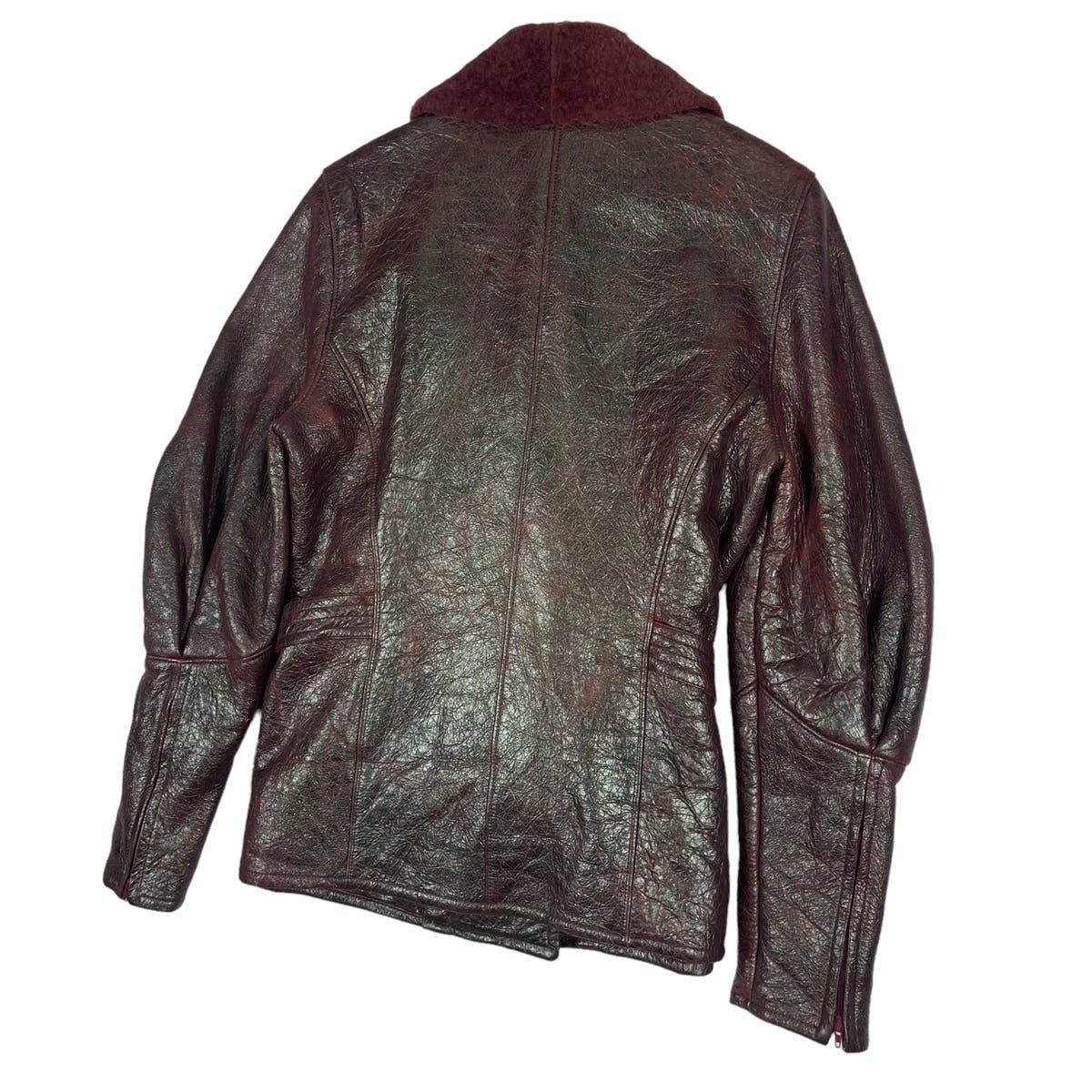 Kenzo Paris Shearling Coat Jacket Sheepskin - 8