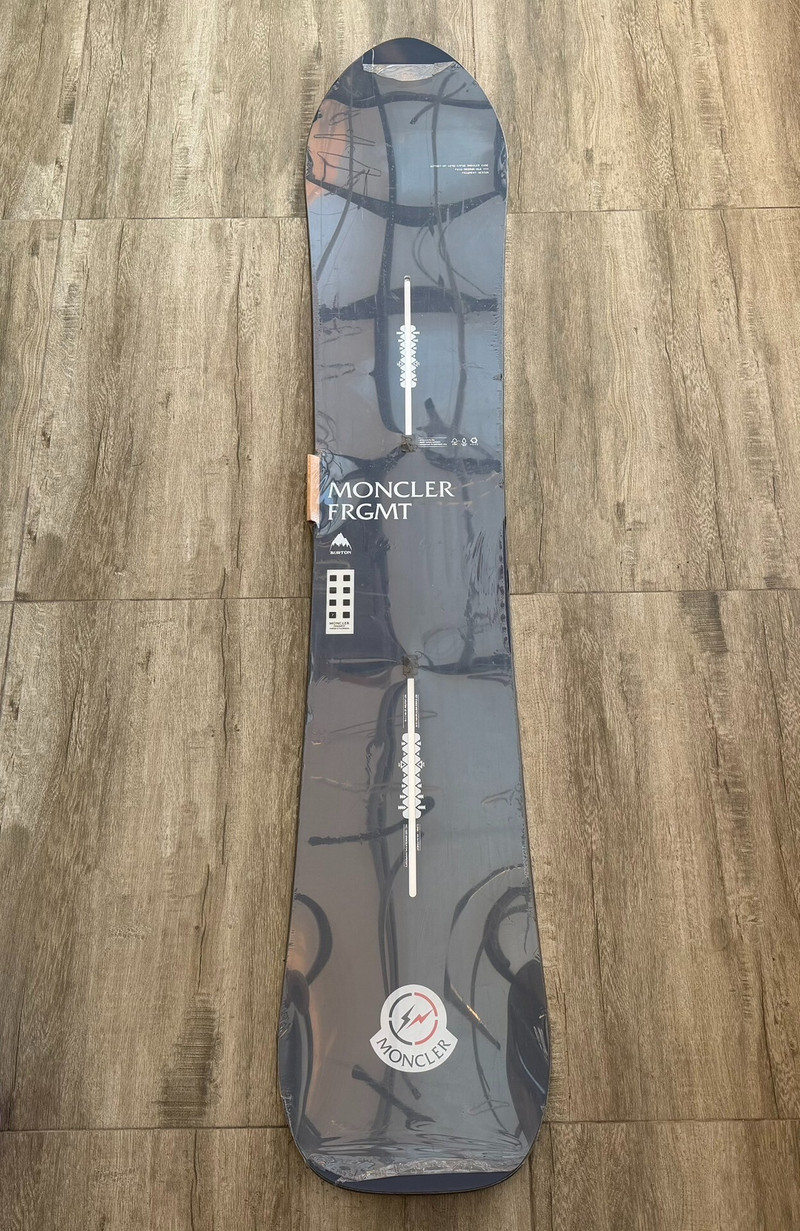 Moncler x Fragment Snowboard — Hiroshi Fujiwara's Fragment Design x Moncler Collaboration: A Limited - 1