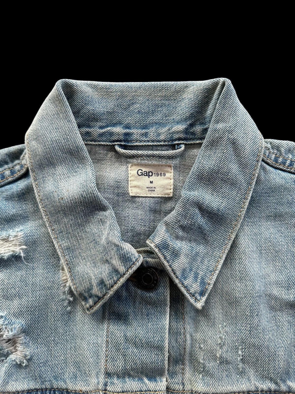 Gap Denim Jacket Distressed - 13