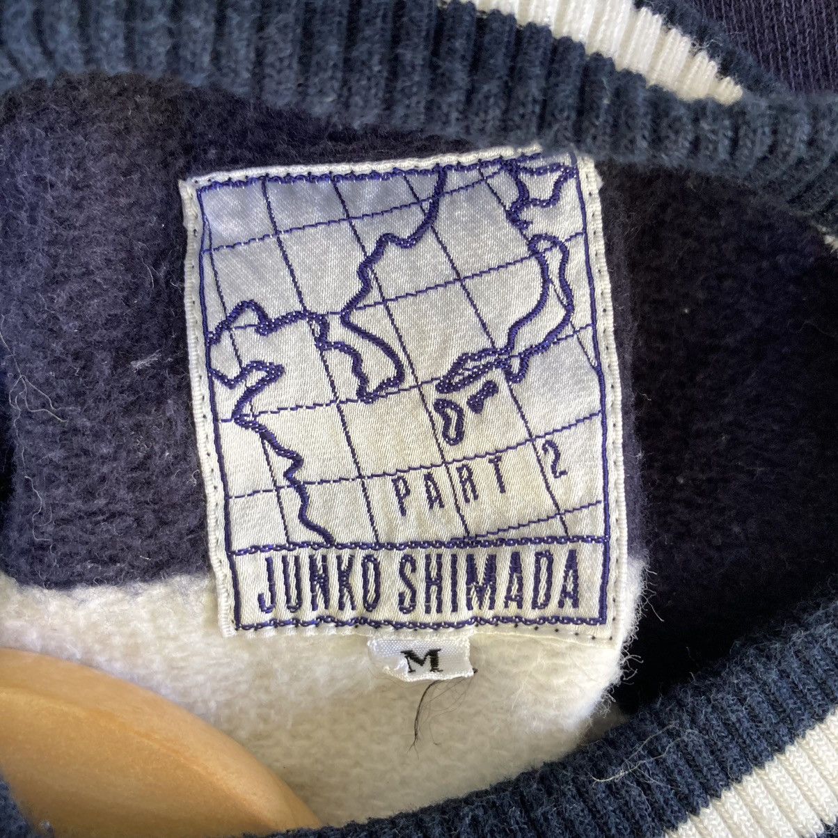 Vintage Junko Shimada Black White Sweatshirt - 5