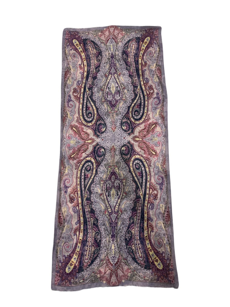 PAISLEY ETRO CASHMERE SCARF - 1