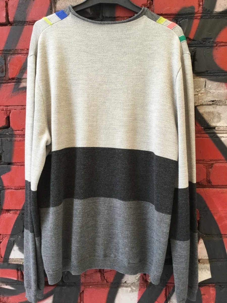 Antonio Marras - Asymmetrical wool sweater.Like Marni or Kenzo - 3