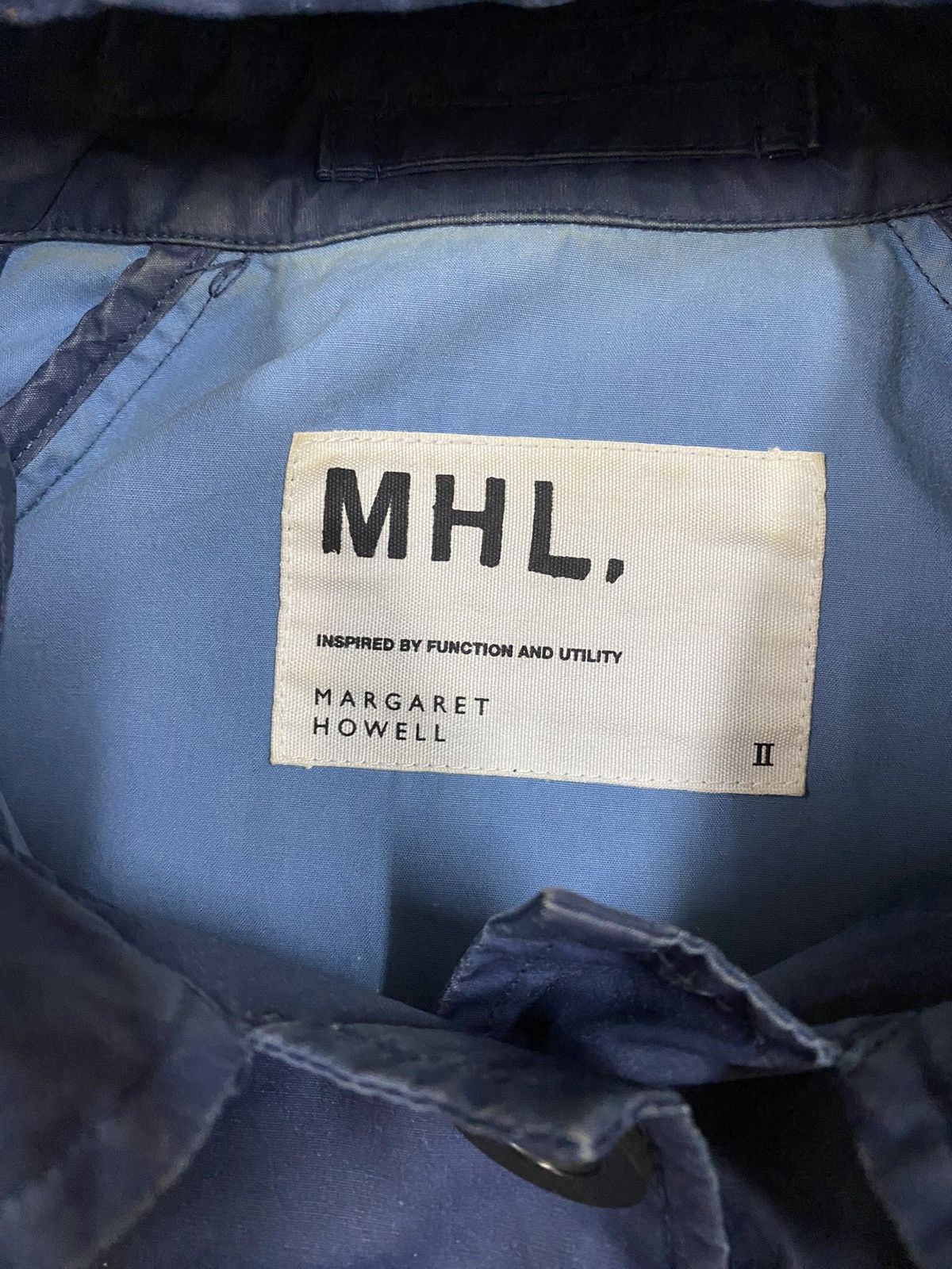 Vtg🔥MHL Margaret Howell Blue Parka Hoodies Jacket - 19