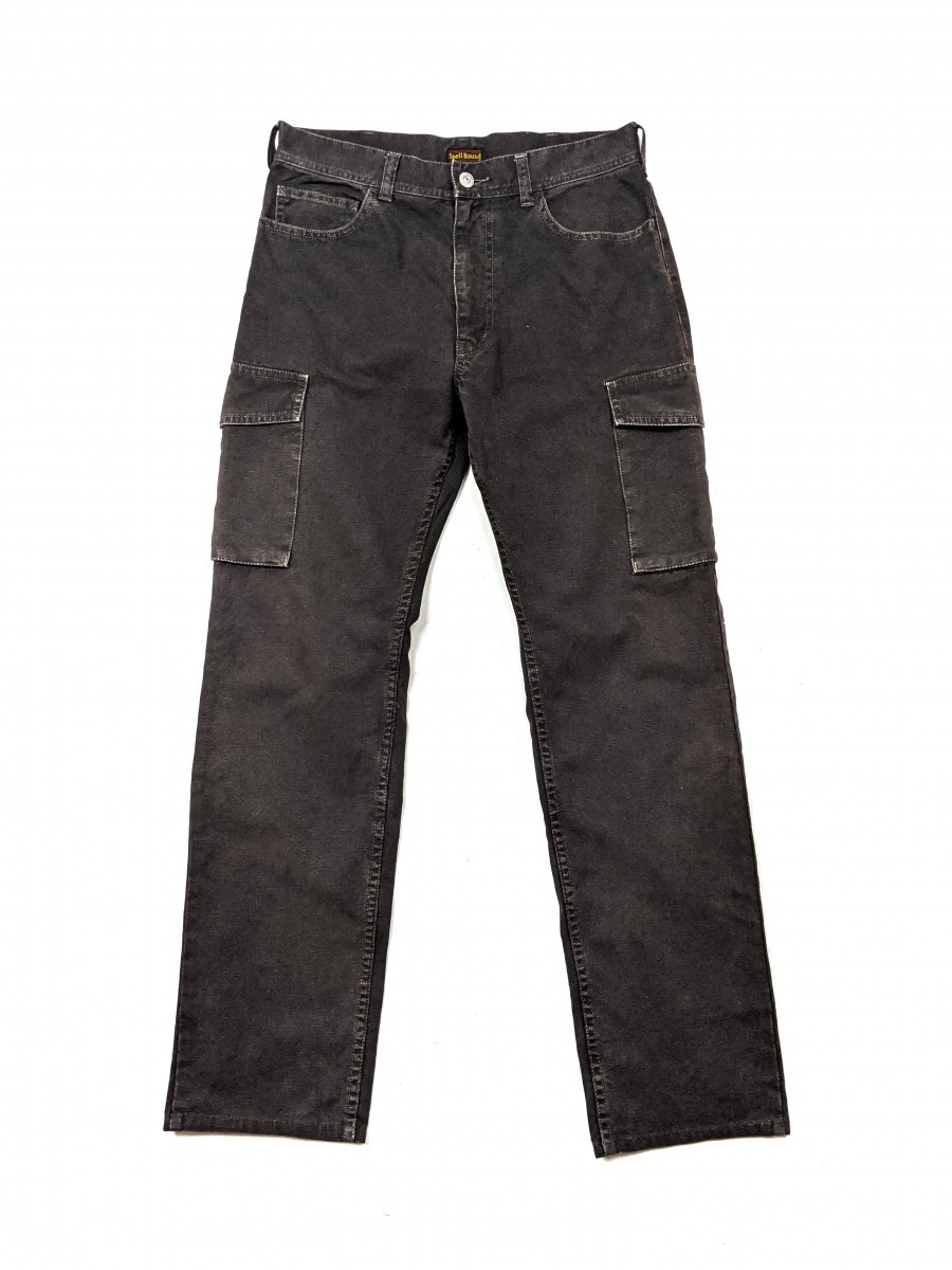 Distressed Denim - Spell Bound Japan Hybrid Cargo Denim Jeans Bottom Pant - 1