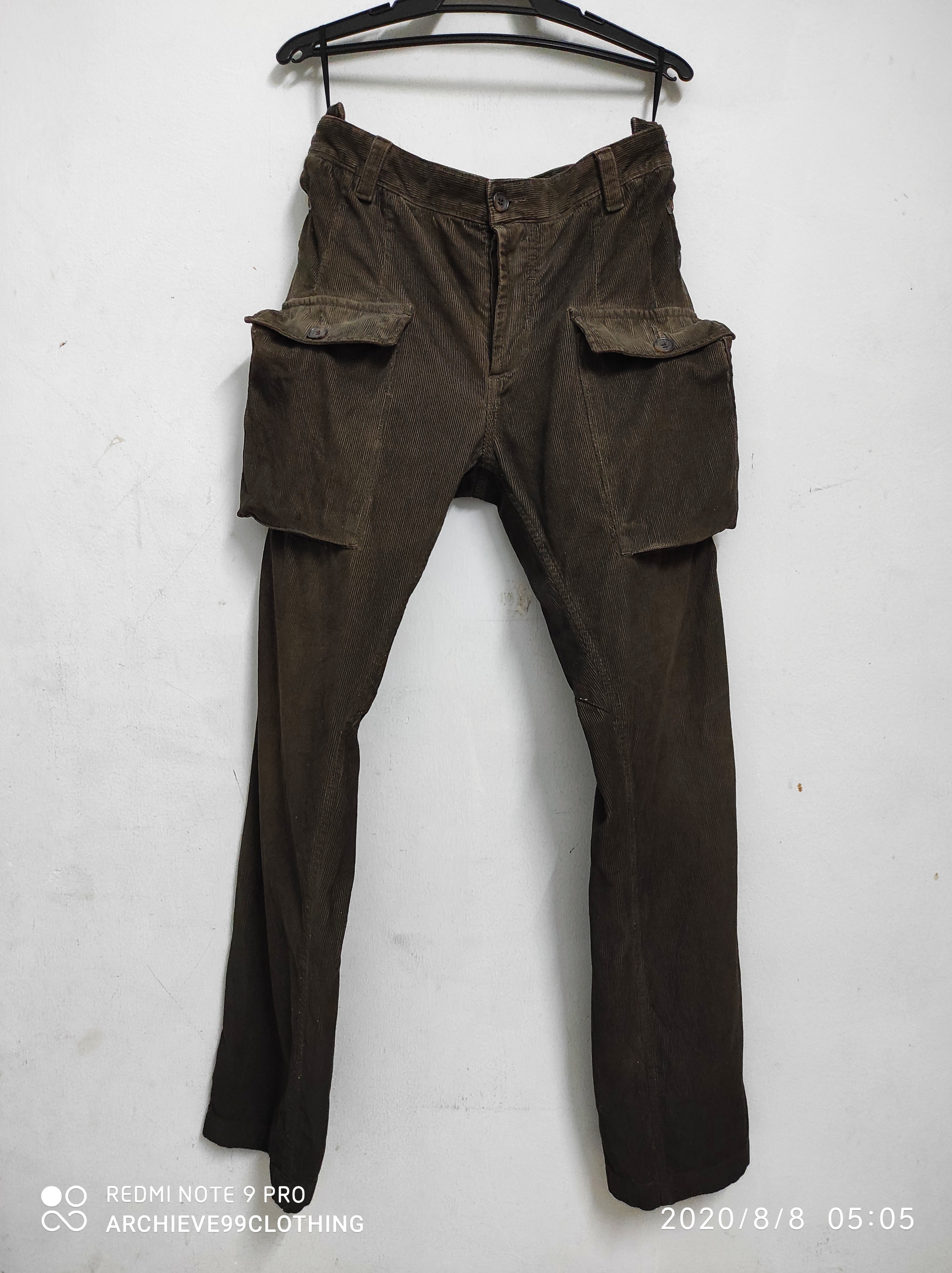 AW2003 Dolce and Gabbana pocket cargo military pants - 6