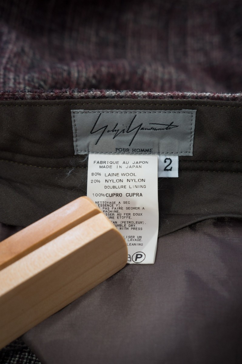 AW12 Flannel carpenter pants - 9