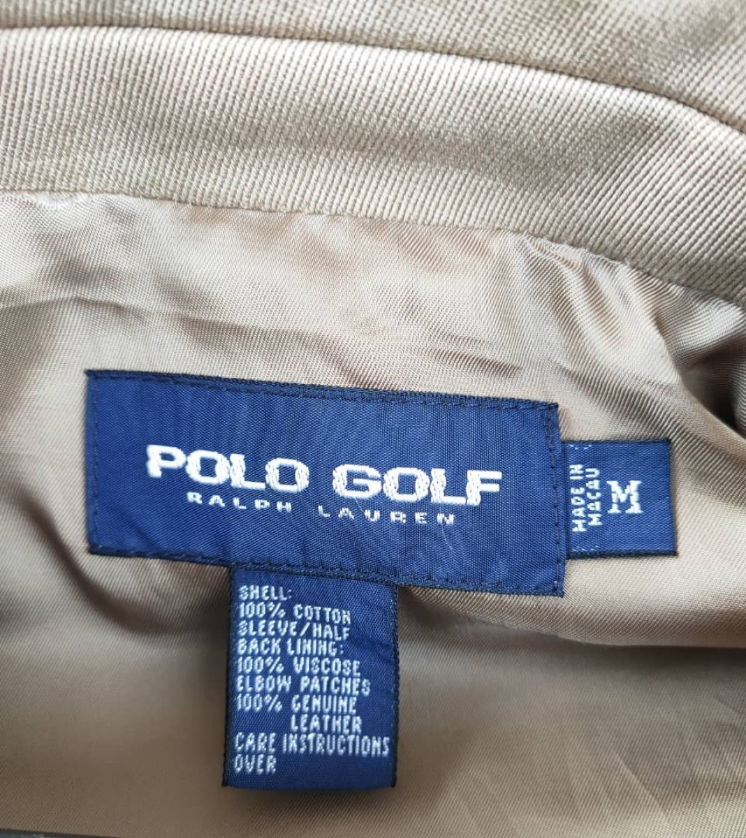 Polo Ralph Lauren - Polo Golf Elbow Leather Patch Jacket - 7