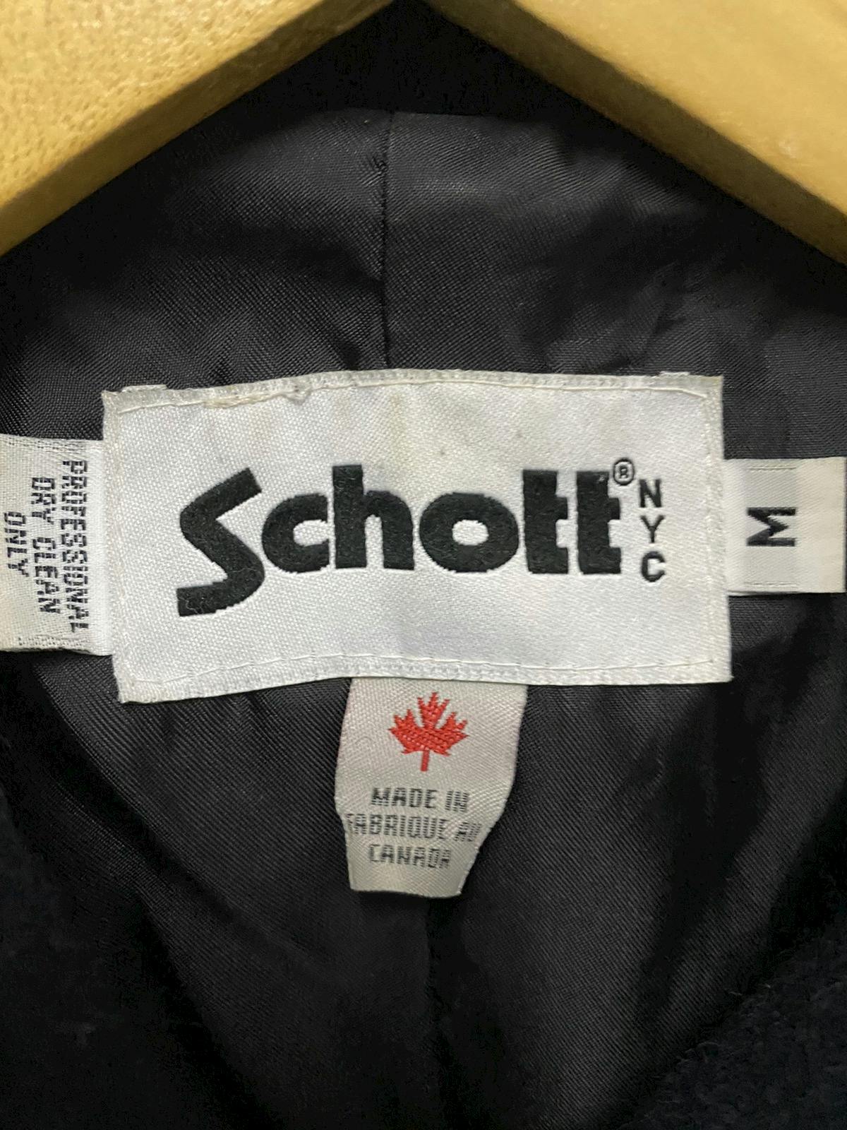 Schott Bros Wool Peacoat Canada Made - 6