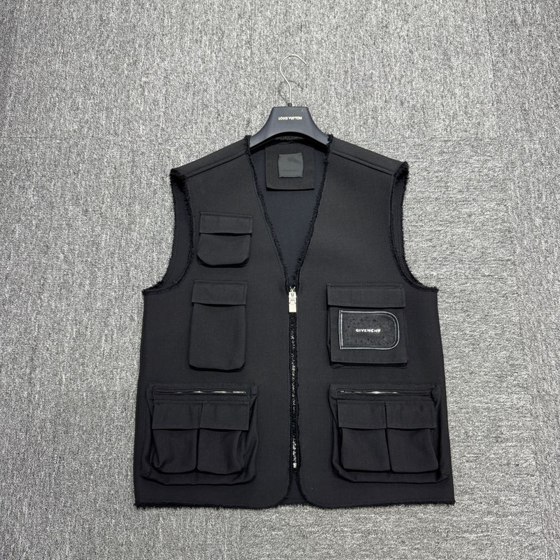 Givenchy solid wool vest - 1