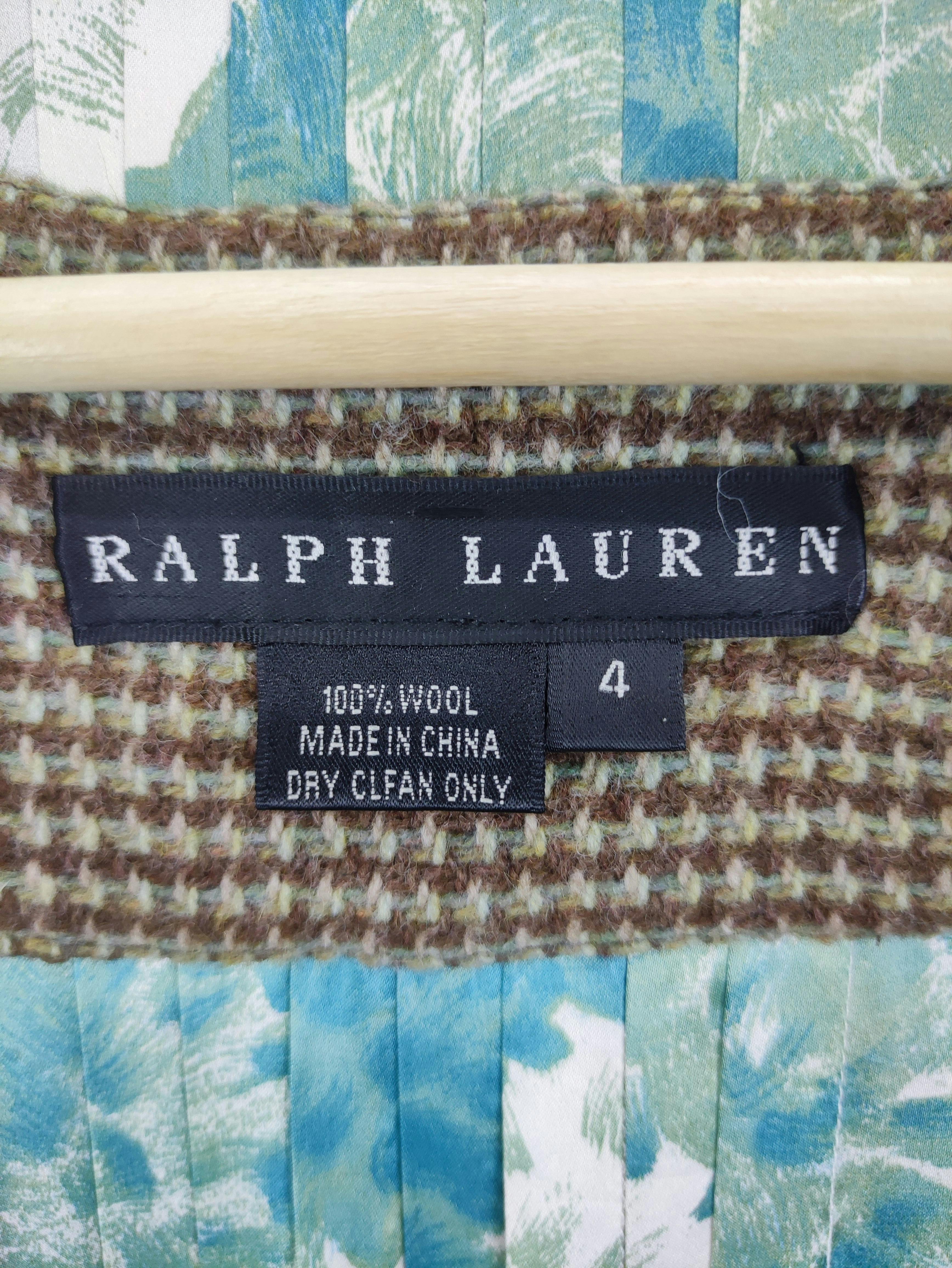 Vintage Ralph Lauren Wool Jacket Button - 6