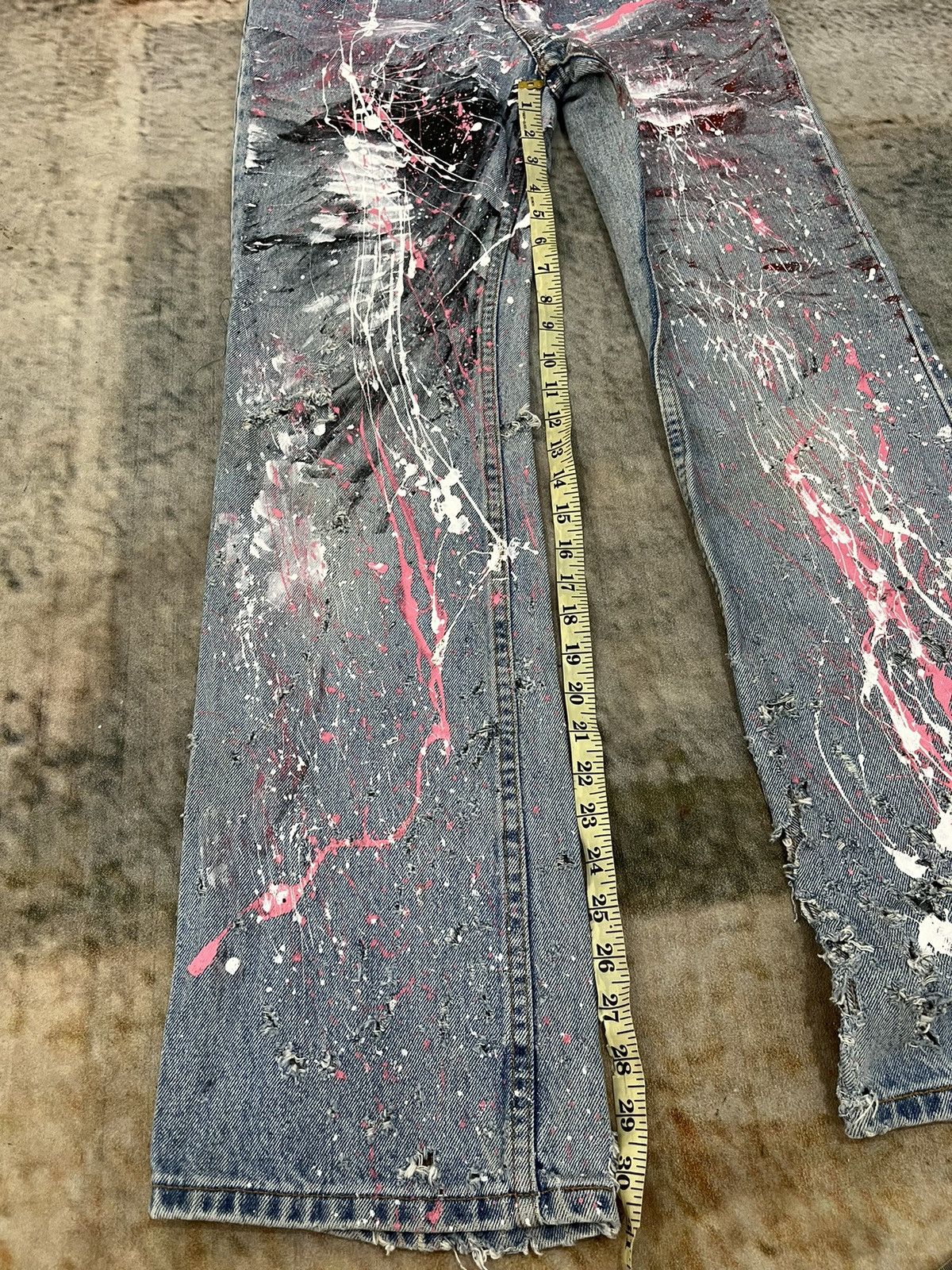 💥Vintage Flare Destroy Levis - 22