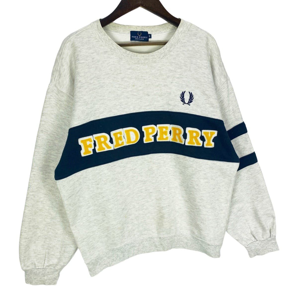 Vintage Freed Perry Big Logo Made In Japan - 4