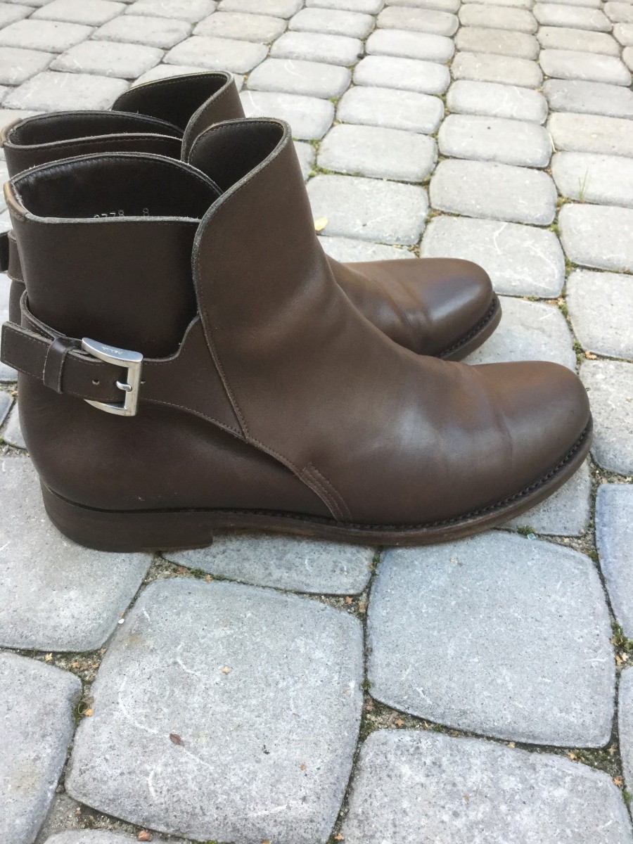Brown boots. like saint laurent or dior boots - 3