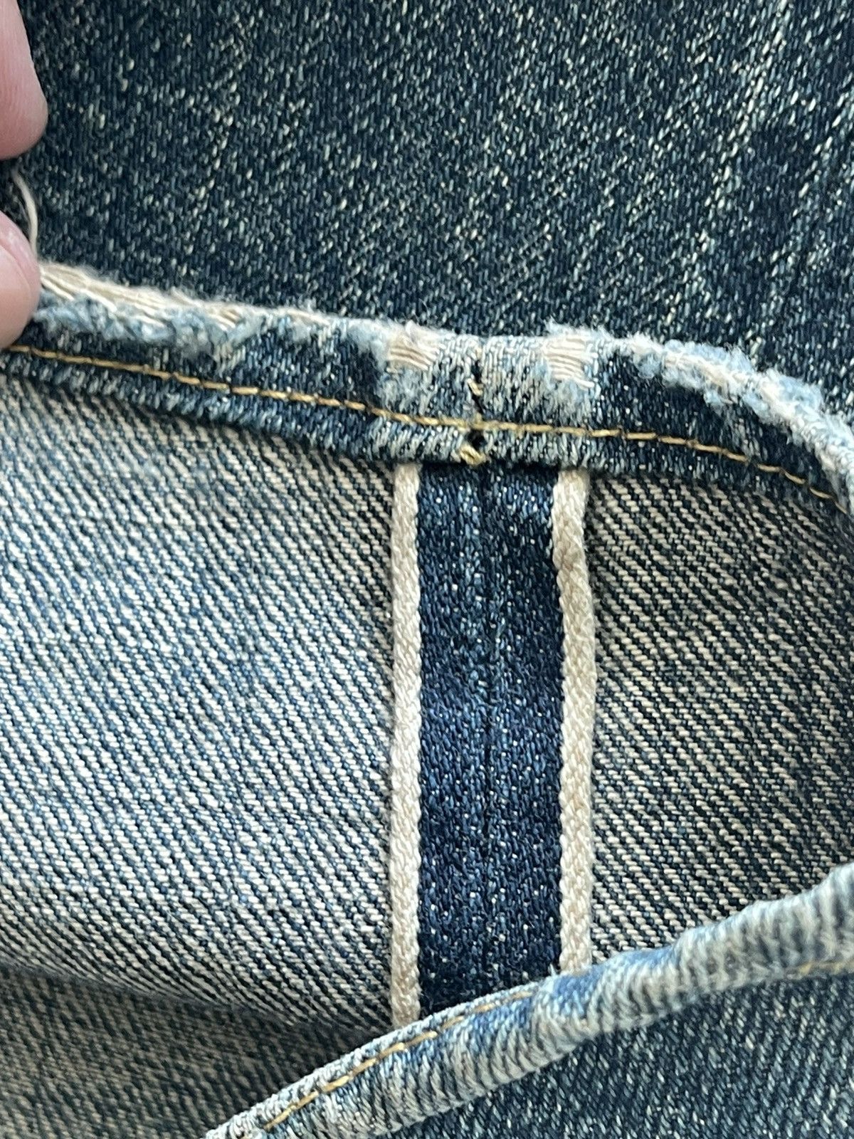 Japanese Brand - JAPANESE REPRO DENIM JEANS, BARNS OUTFITTERS & CO BRAND - 4