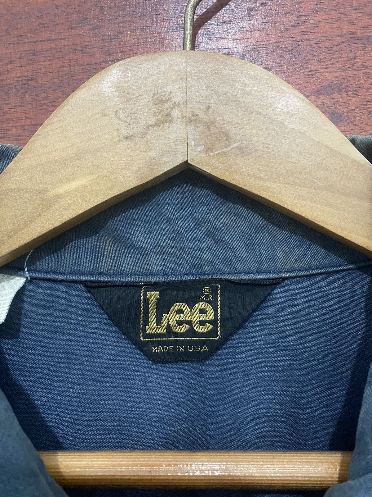 Vintage Lee Trucker Denim Jacket Made Usa - 8