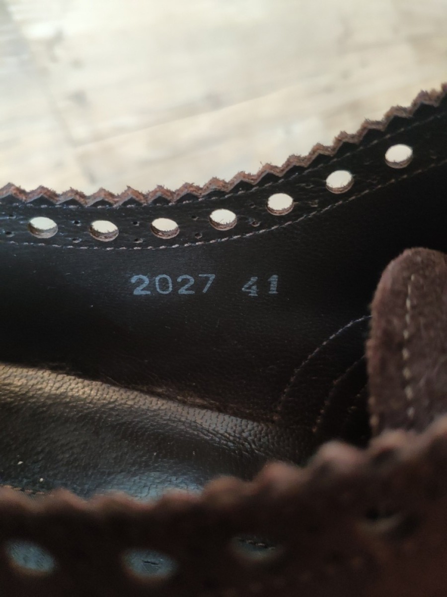 Gianni Barbato - UNIQUE! Perforated brogues.Like Saint Laurent or Dior - 6