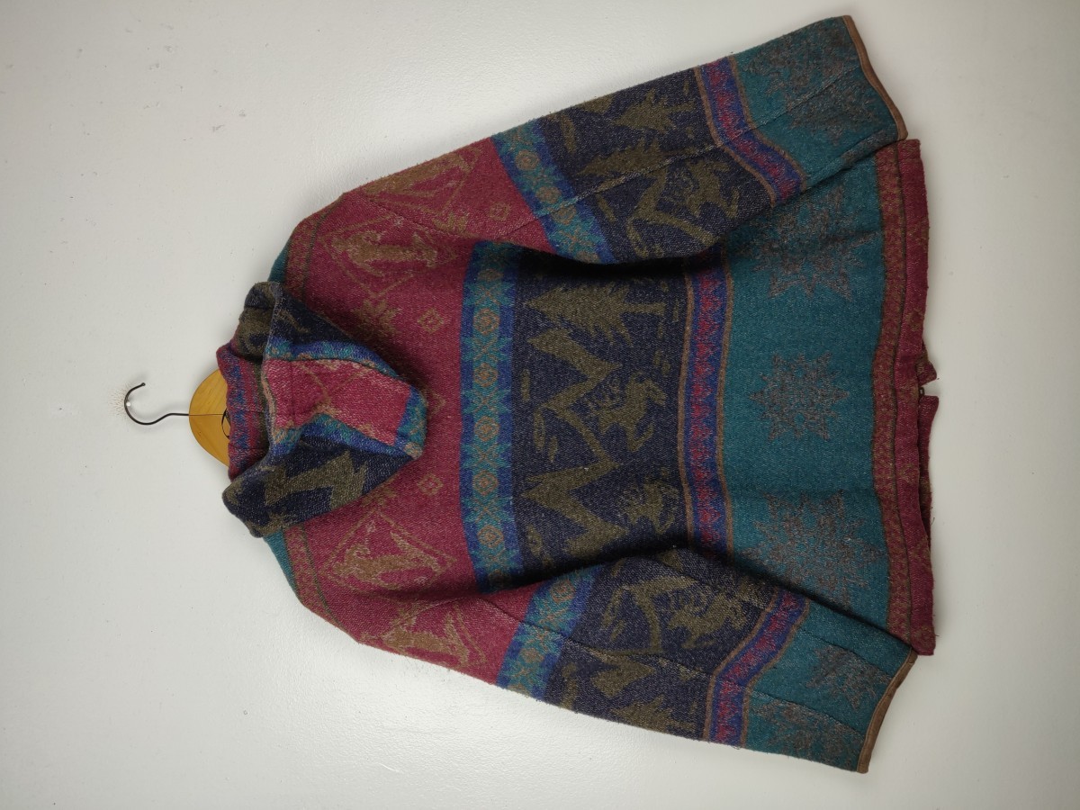 L.L. Bean - L. L. Bean Aztec Tribe Ski Hoodie Jacket - 10