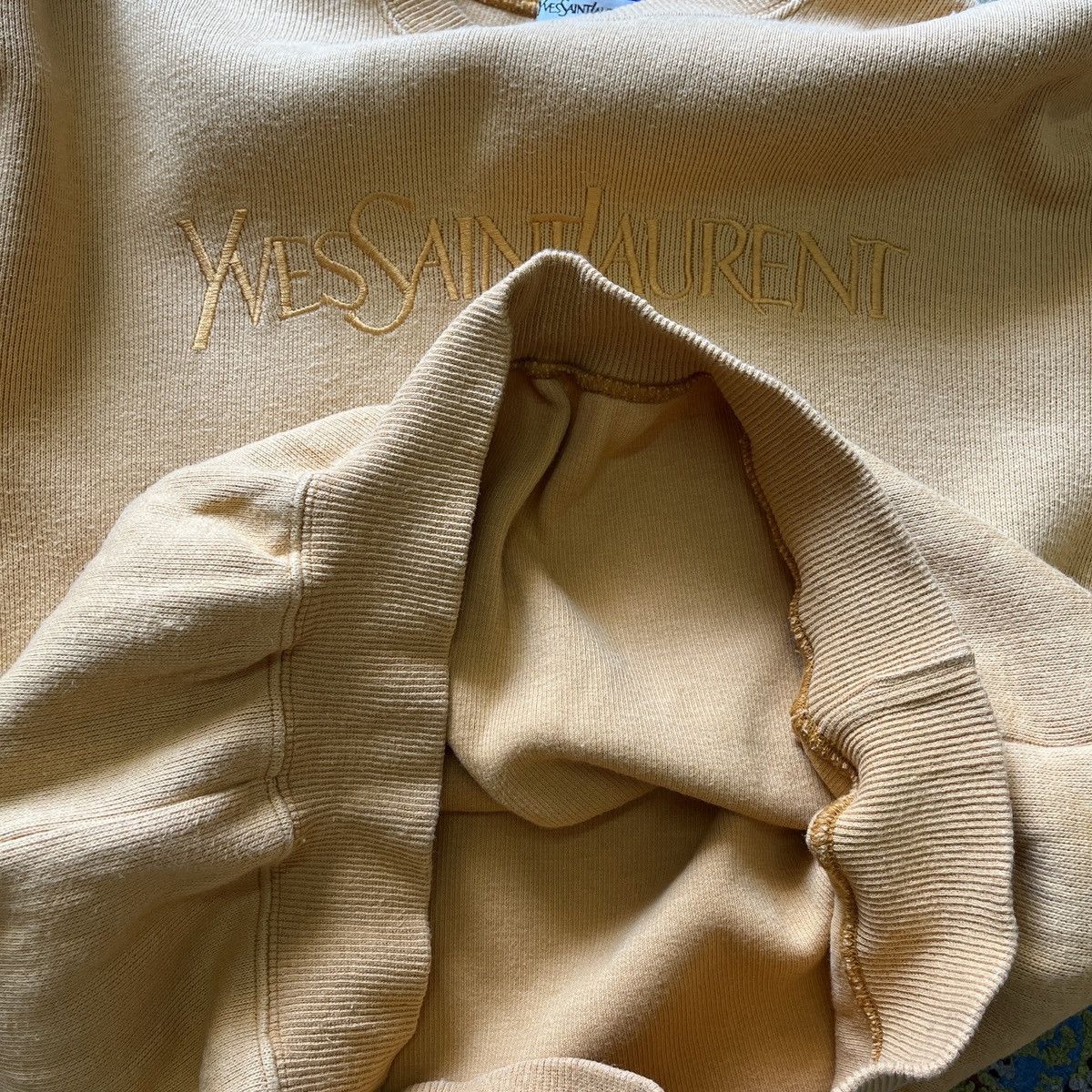 Sun Faded Vintage Yves Saint Laurent Sweater - 17