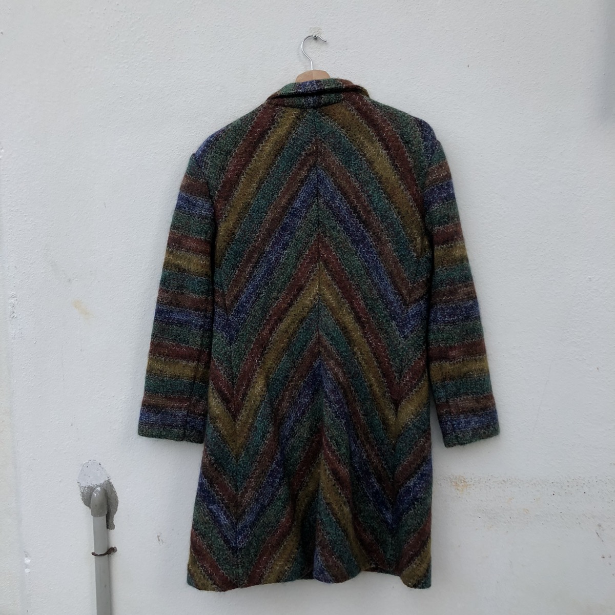 LONG JACKET WOOL MISSONI MADE IN ITALY - 8